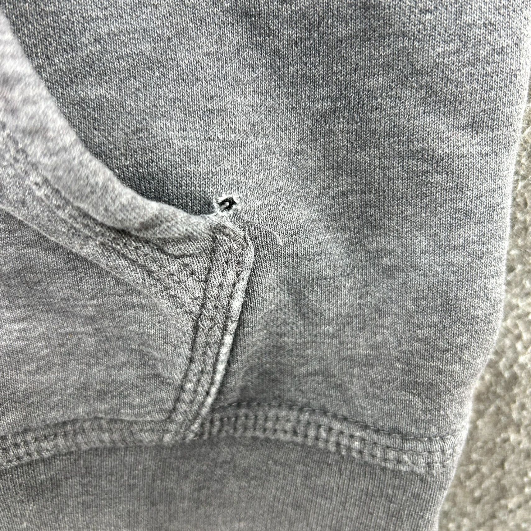 Nike Nike Hoodie Mens Small Gray Pullover Fleece Cotton Blend Swoosh Club Logo Pocket Hooded Crew Neck Regular Size US S / EU 44-46 / 1 - 5 Thumbnail