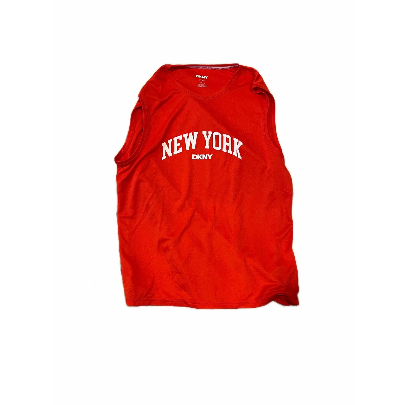 DKNY DKNY New York Red Tank Top T-Shirt Mens L Size US L / EU 52-54 / 3 - 1 Thumbnail