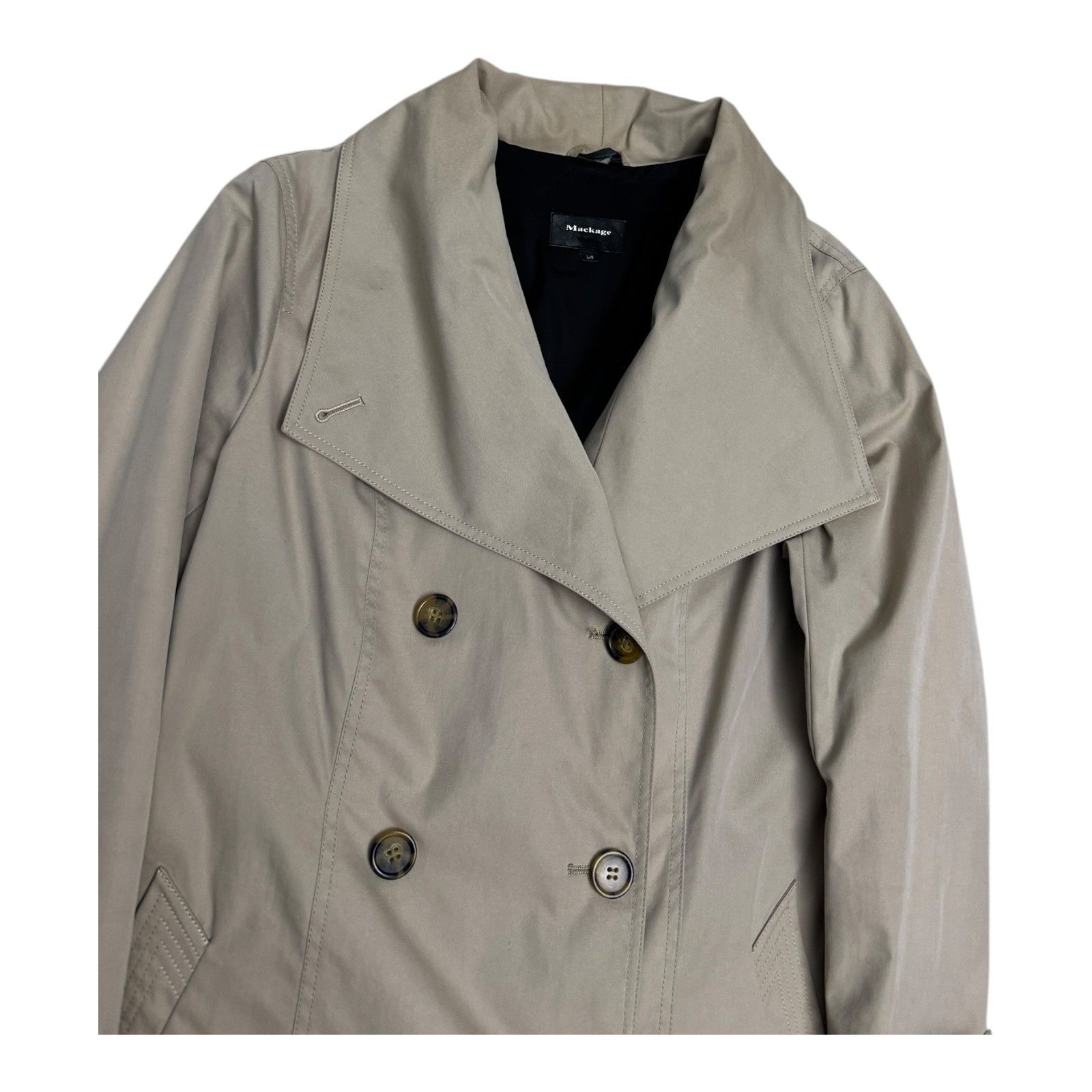 Mackage MACKAGE Luxury Business Casual Trench Coat Jacket Large Size L / US 10 / IT 46 - 9 Thumbnail