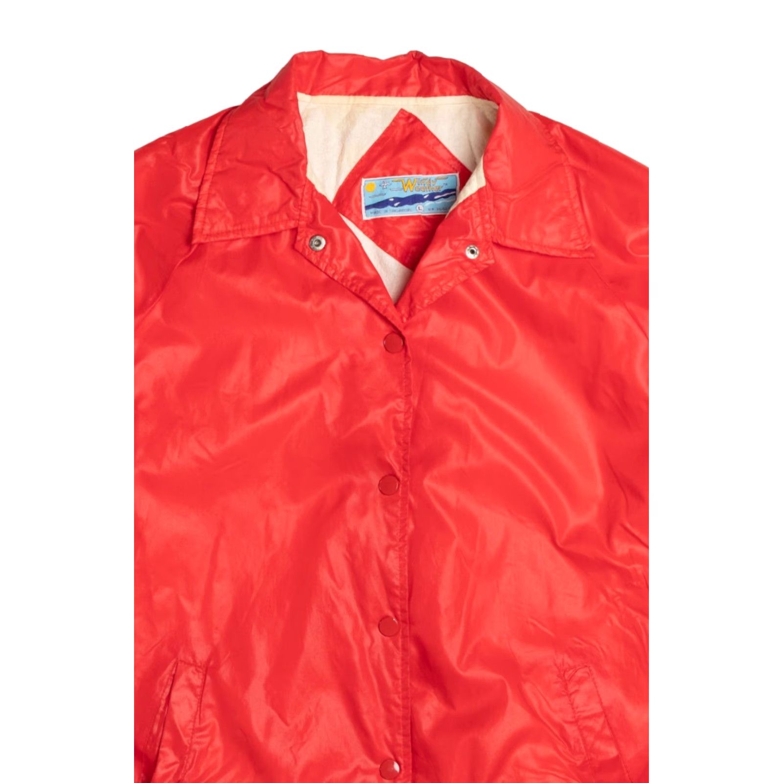 Etro VINTAGE Windy Weather Red Lightweight Jacket Large Windbreaker Retro Mens Size US L / EU 52-54 / 3 - 2 Thumbnail