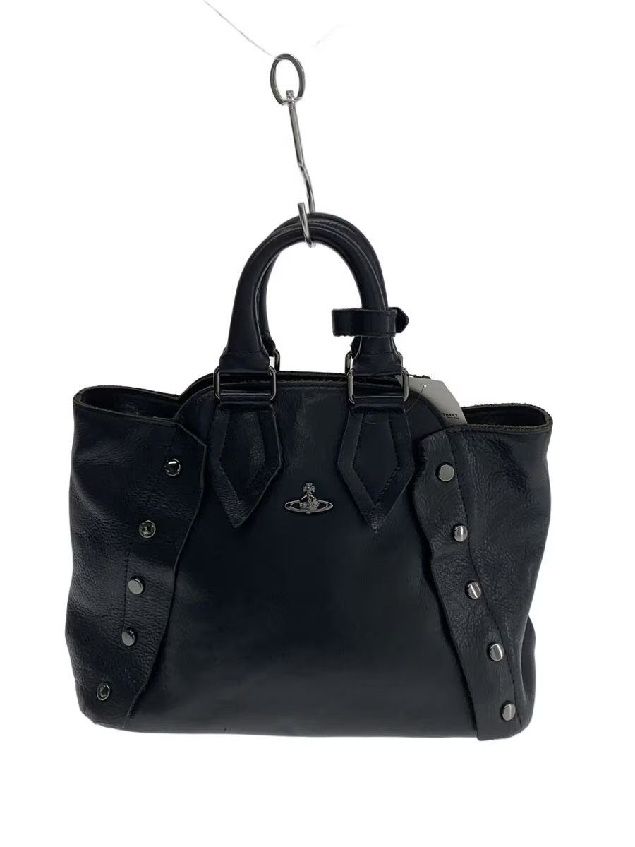 Vivienne Westwood Studded Orb Leather Hand Bag Size ONE SIZE - 1 Thumbnail