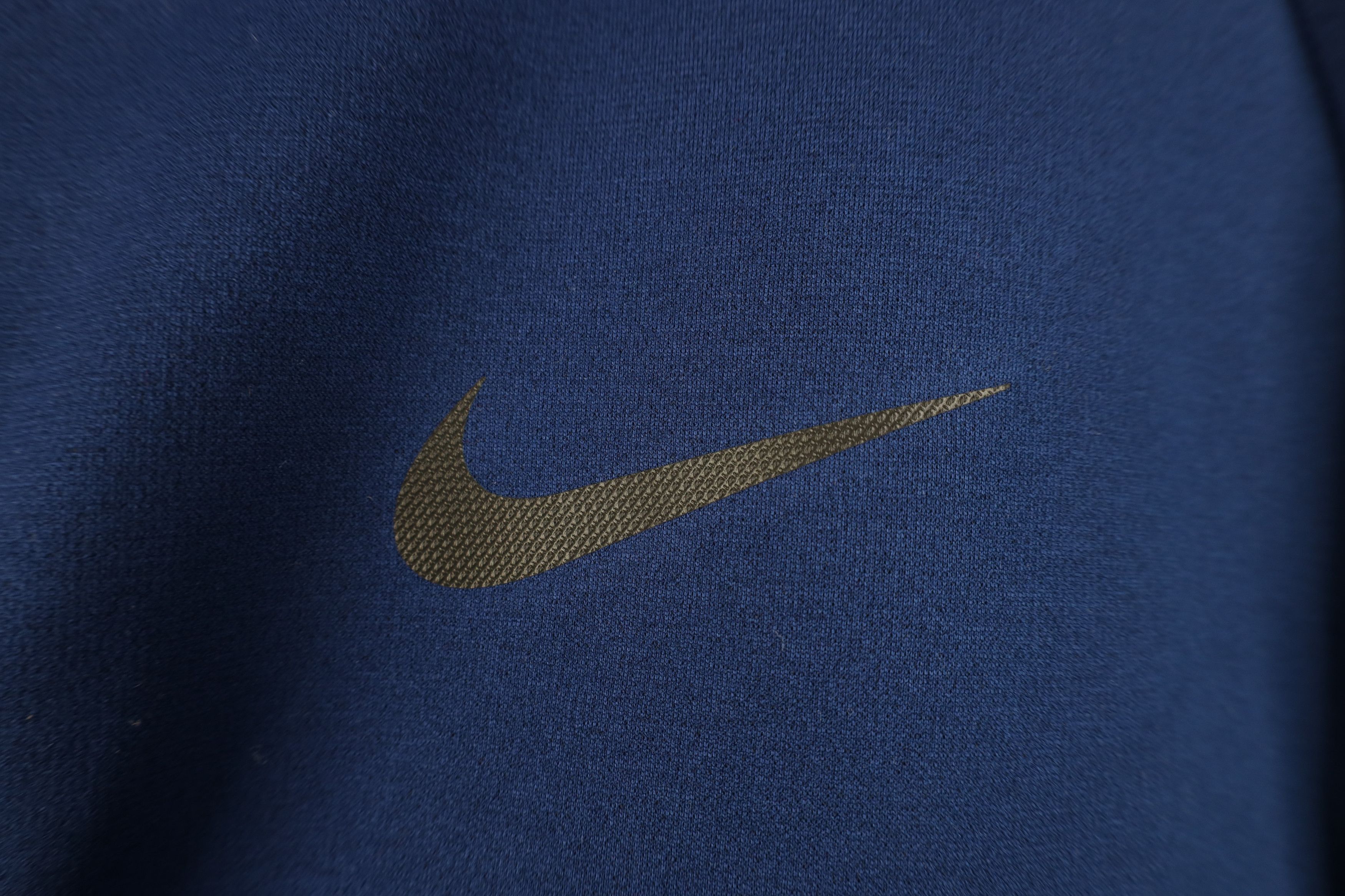 Nike Vintage Y2K Nike Lined 1/4 Half Zip Pullover Sweatshirt Blue Size US XL / EU 56 / 4 - 4 Thumbnail