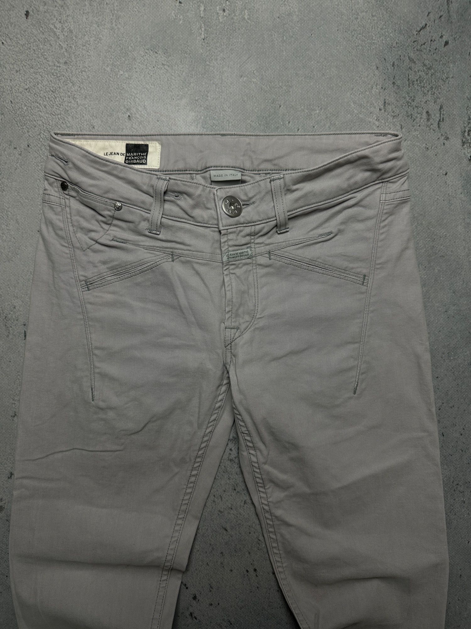 Marithe + Francois Girbaud Vintage Jeans Marithe Francois Girbaud Slim Fit Archive Pant Size 27" / US 4 / IT 40 - 7 Thumbnail