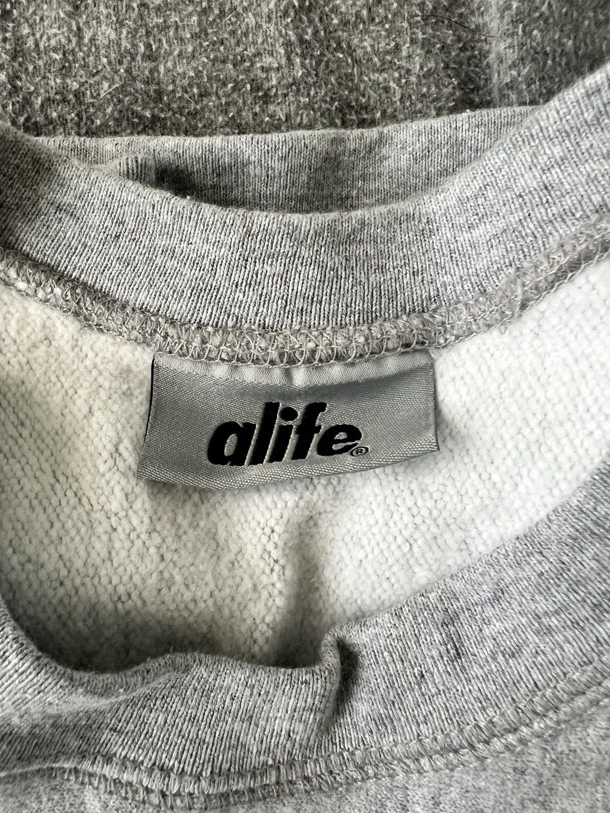 Alife ALIFE Classic Logo Sweatshirt - Grey (S) Size US S / EU 44-46 / 1 - 4 Thumbnail