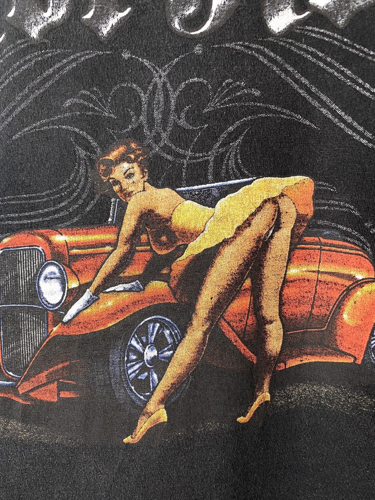 Band Tees Vintage Hot Rod Sexy Girl T Shirt Pin Up Size US M / EU 48-50 / 2 - 3 Thumbnail