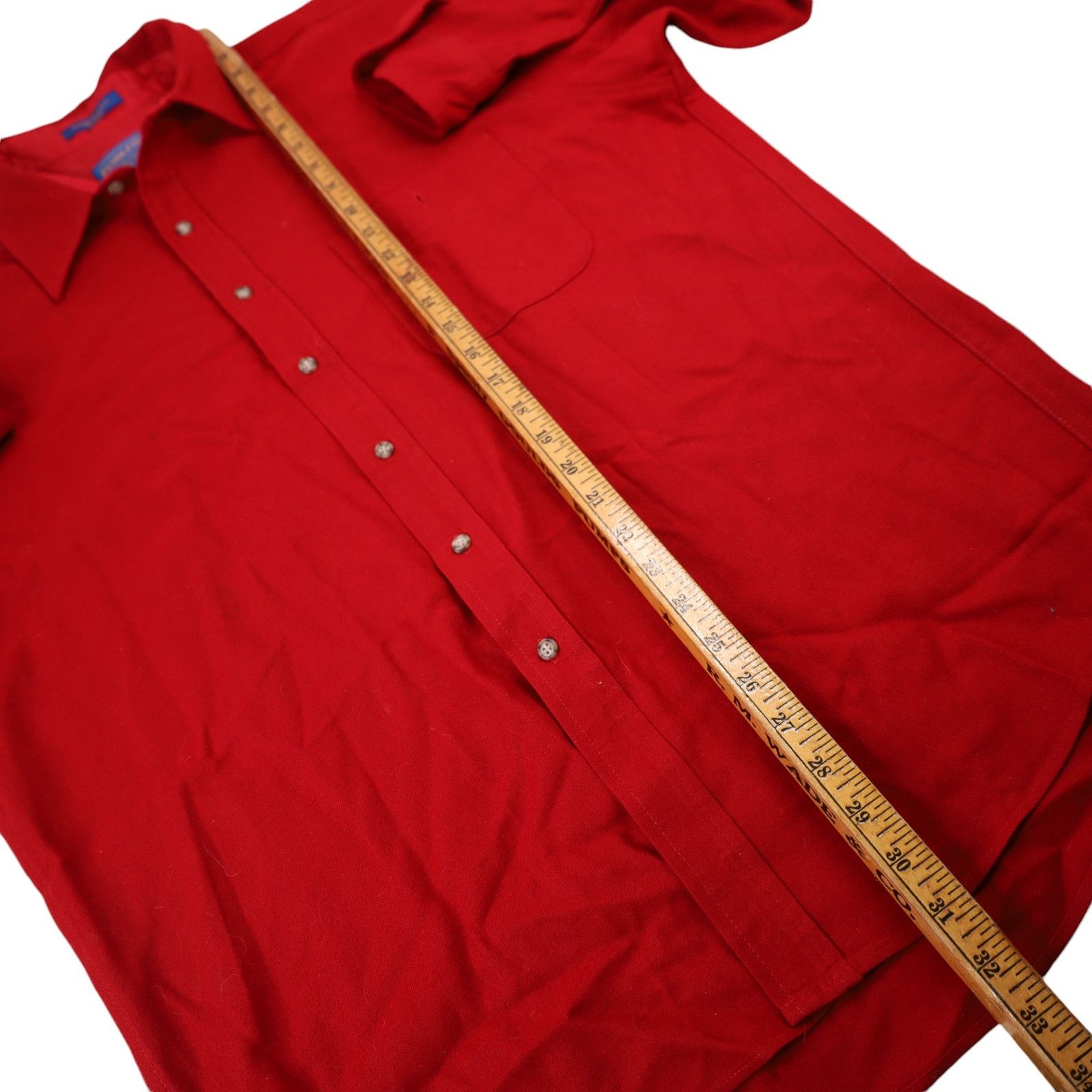 Pendleton × Vintage Pendleton Classic %100 Wool Button Up Shirt Size US L / EU 52-54 / 3 - 10 Thumbnail