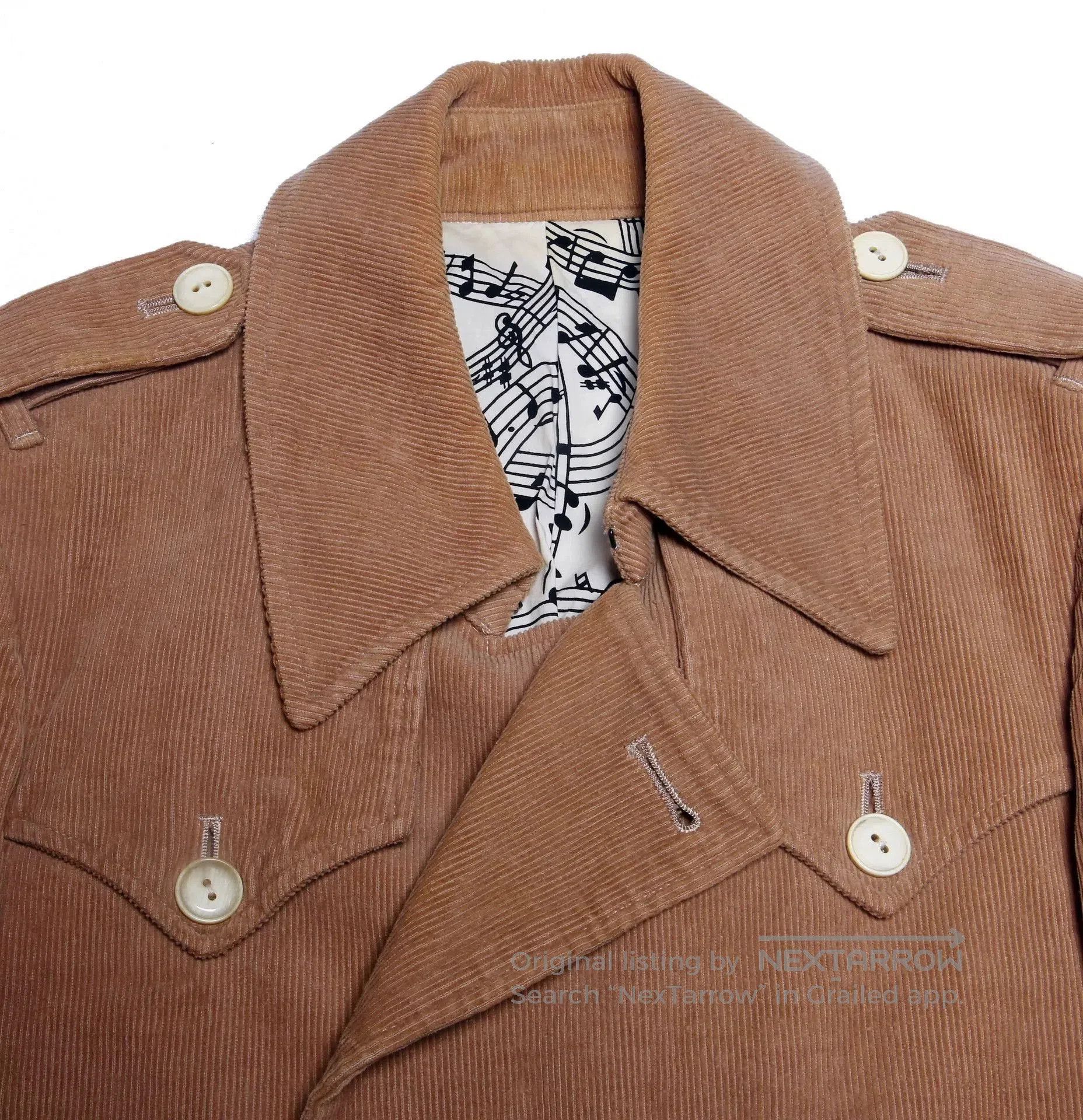 Number (N)ine number(n)ine 07ss About A Boy Corduroy Biker Jacket. Size US M / EU 48-50 / 2 - 3 Thumbnail