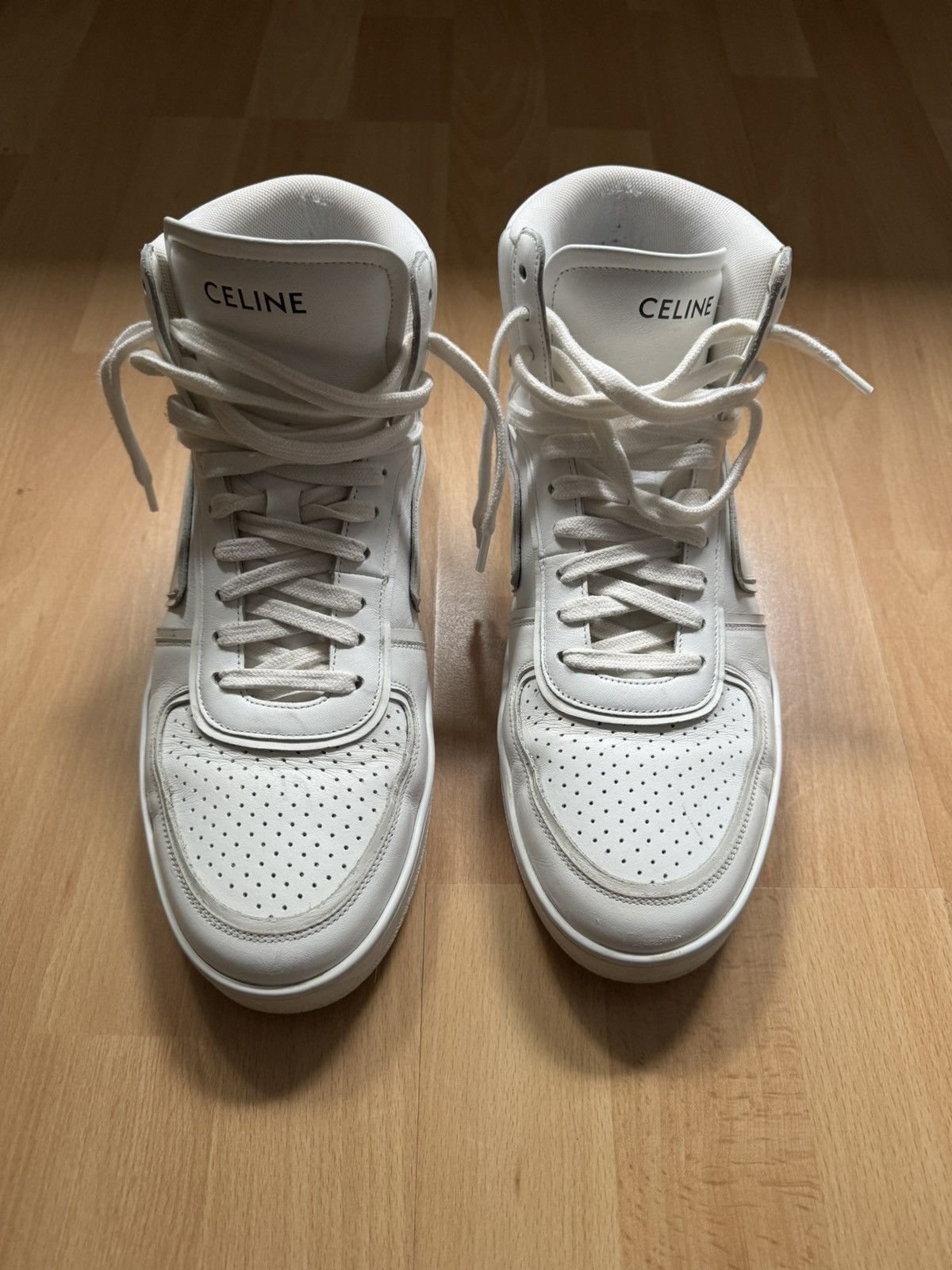 Celine Celine CT-01 Z Trainer High-Top Sneaker Hedi Slimane Size US 10 / EU 43 - 5 Thumbnail