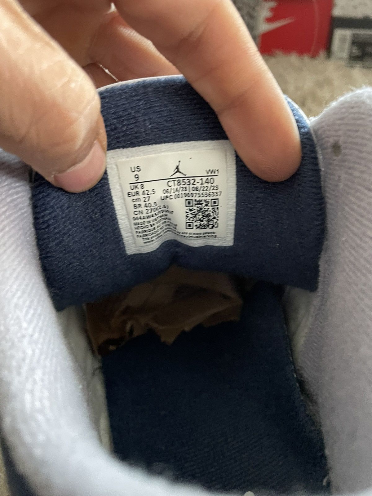 Jordan Brand Jordan 3 Midnight Navy Size US 9 / EU 42 - 7 Thumbnail