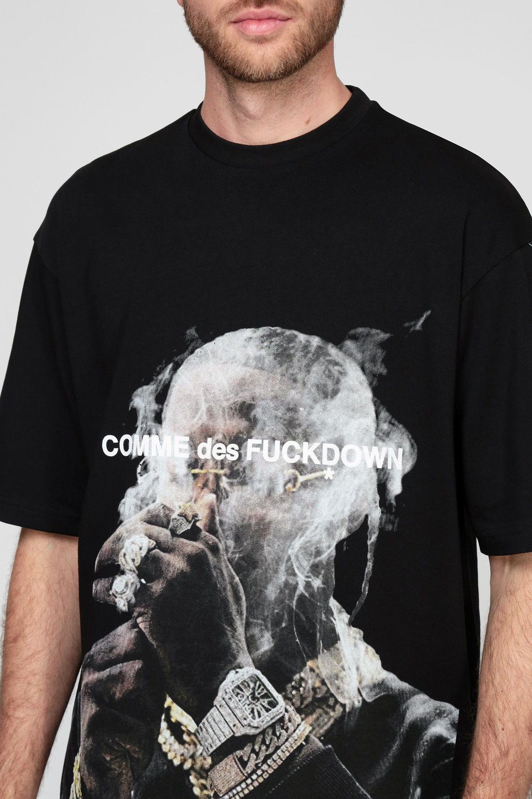Comme Des Fuck Down Comme Des Fuck Down Pop Smoke T-Shirt