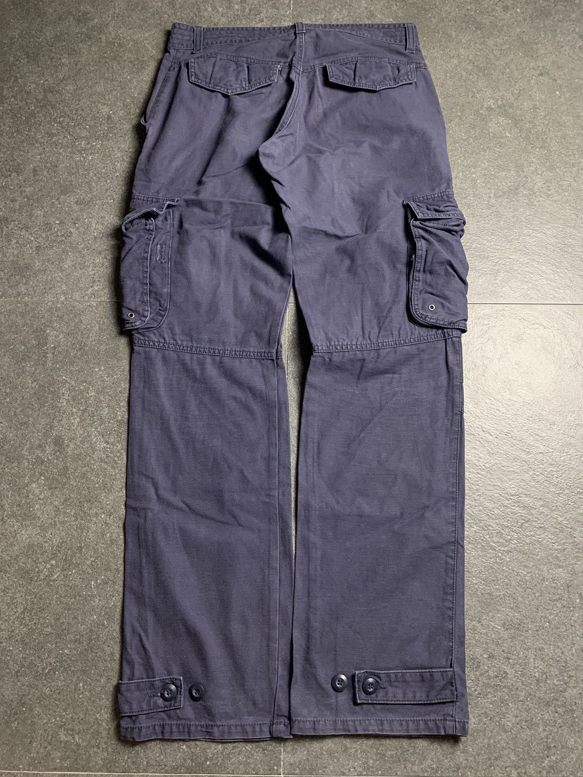 If Six Was Nine × Japanese Brand × Le Grande Bleu (L.G.B.) 2000s Flash Report Gurkha Cargo Pants Size US 33 - 8 Thumbnail
