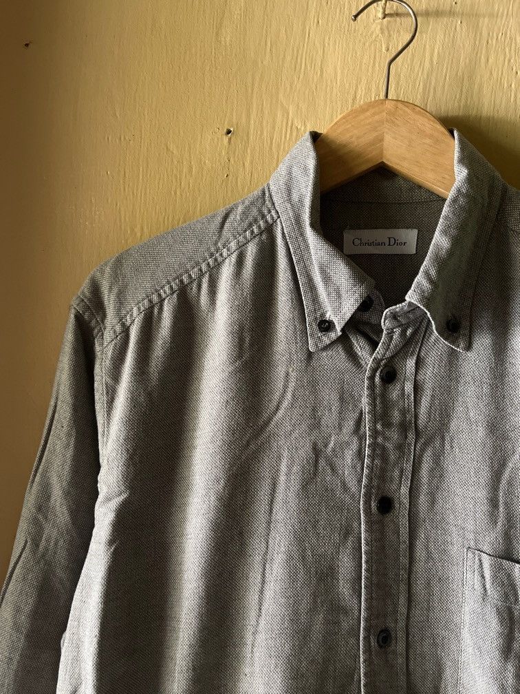 Christian Dior Monsieur Christian Dior Button Up T-Shirt Size US XL / EU 56 / 4 - 2 Thumbnail