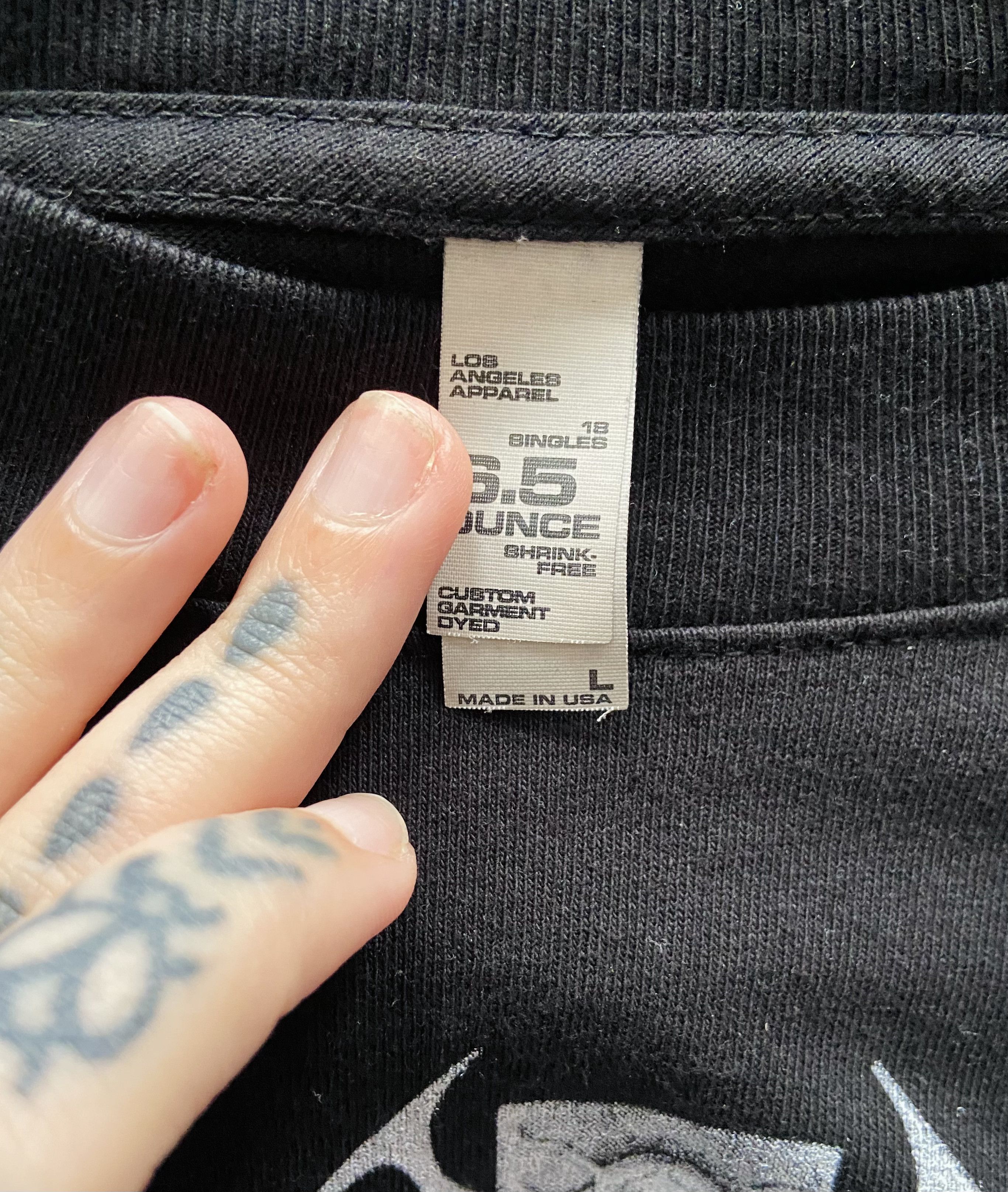 Los Angeles Apparel horsgirl / limited print shirt / size L Size US L / EU 52-54 / 3 - 4 Thumbnail