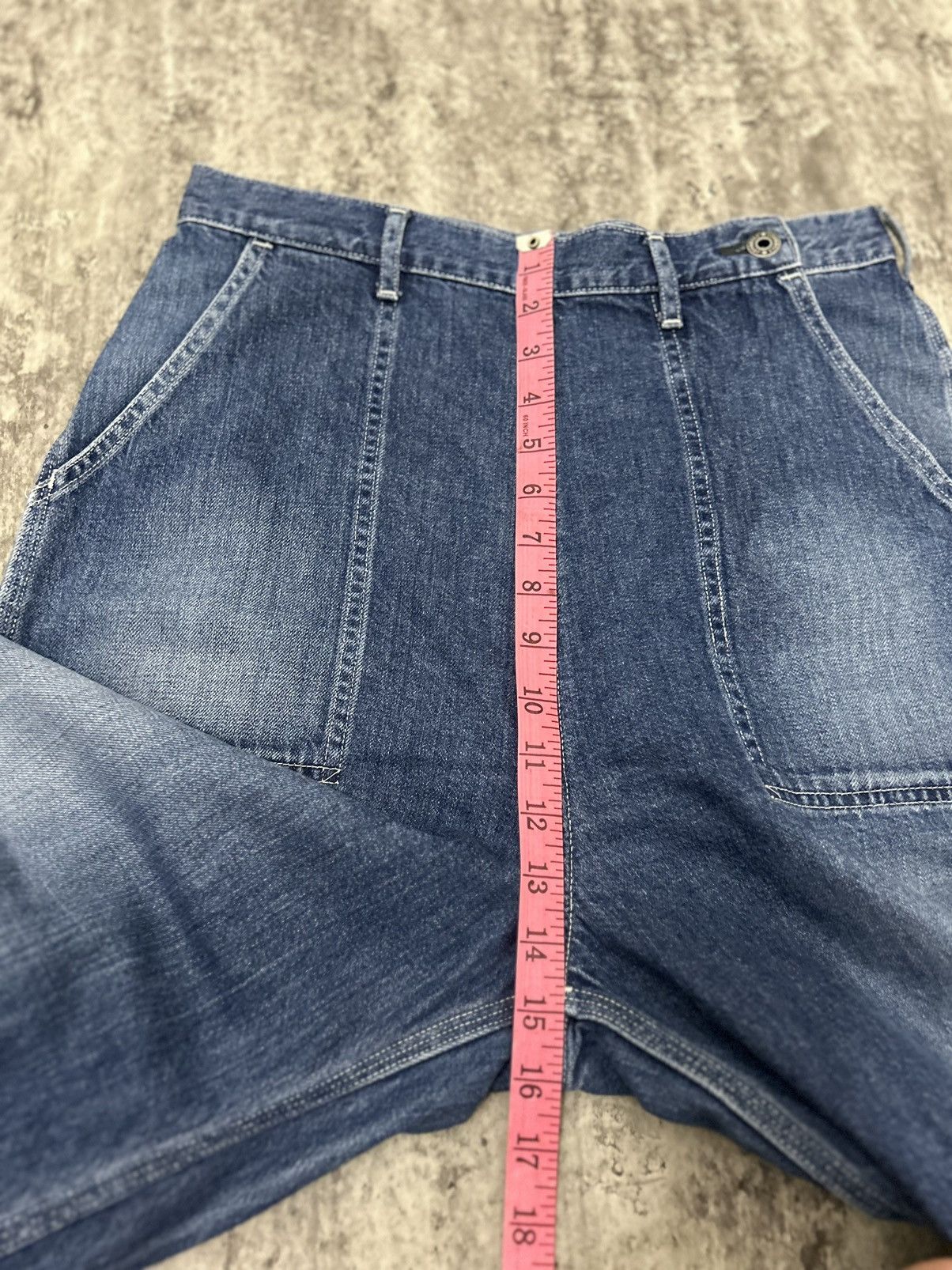 Japanese Brand × Johnbull JOHNBULL Wide Leg Waist Side Zipper Pans Size US 30 / EU 46 - 14 Thumbnail