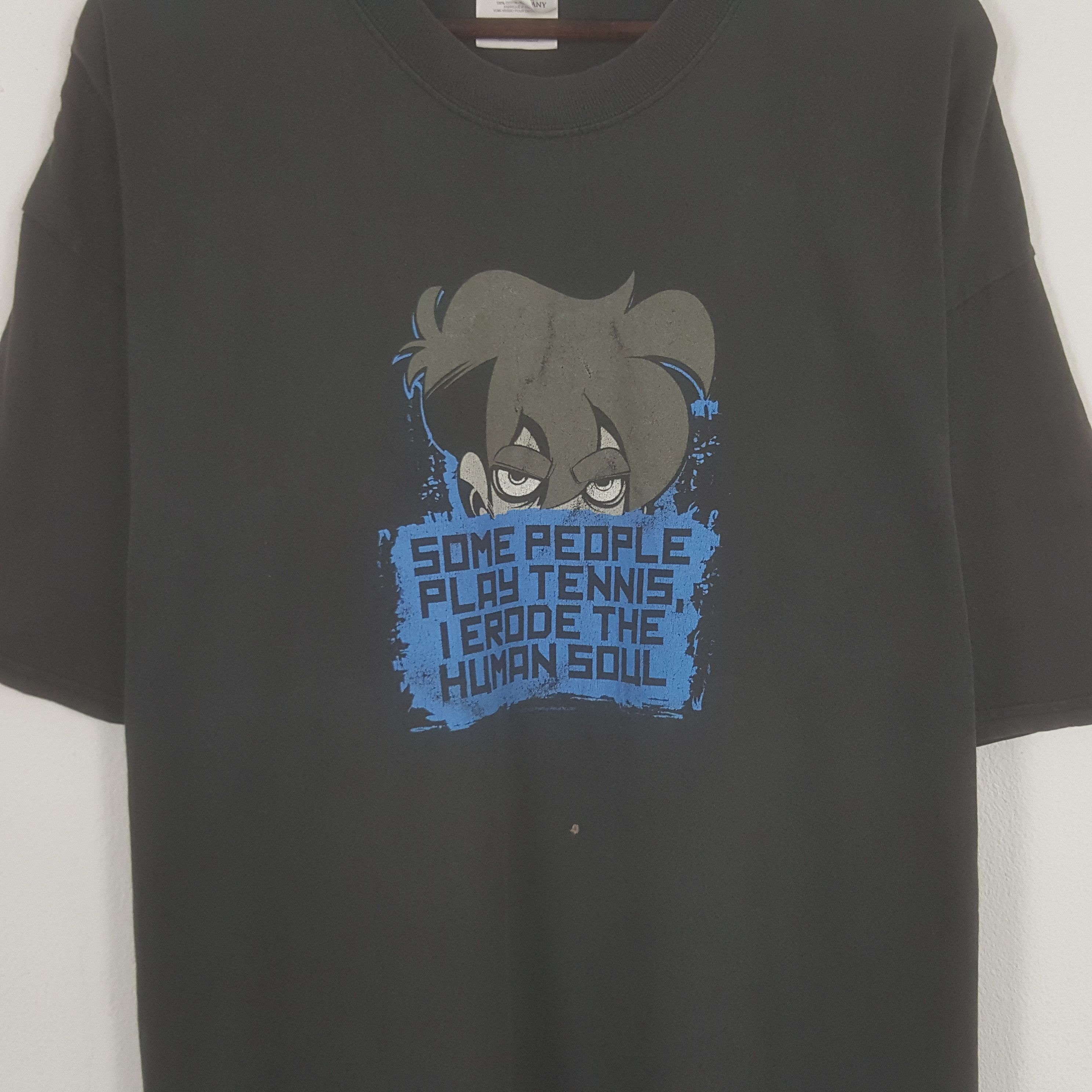 Anime × Vintage Vintage Some People Play Tennis Tshirt Size US XXL / EU 58 / 5 - 2 Thumbnail