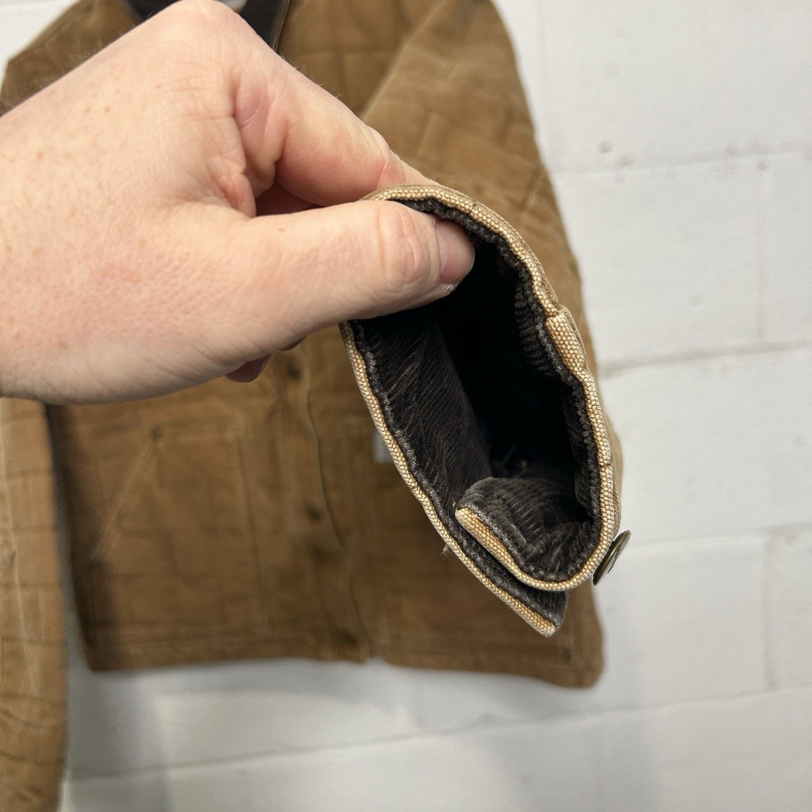 Carhartt Carhartt Sandstone Sherpa-Lined Newhope “Brown” 101405 Size M / US 6-8 / IT 42-44 - 10 Thumbnail