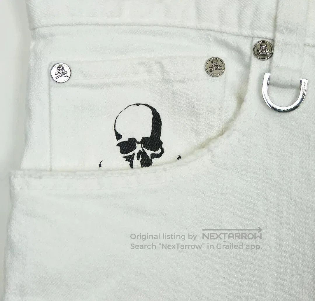 Mastermind Japan mastermind Japan MMJ White Jeans Size 30. Size US 30 / EU 46 - 3 Thumbnail