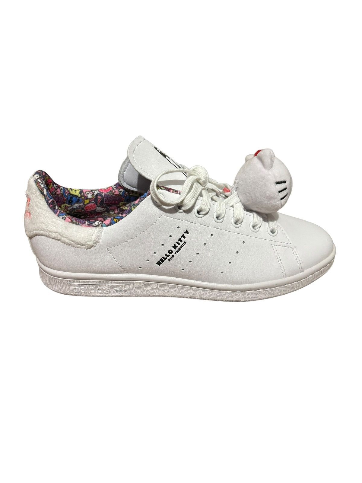 image of Adidas Stan Smith Shoes in White, Women's (Size 9.5)