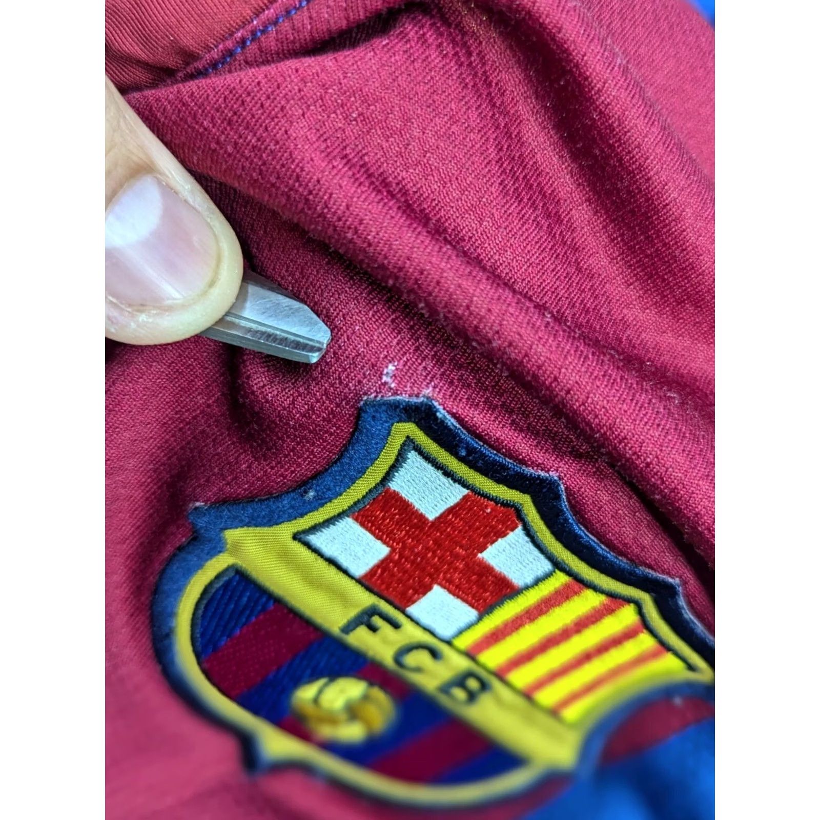 Nike Nike Barcelona 2006 2007 Home Football Jersey Shirt Mens 2XL XXL Size US XXL / EU 58 / 5 - 6 Thumbnail