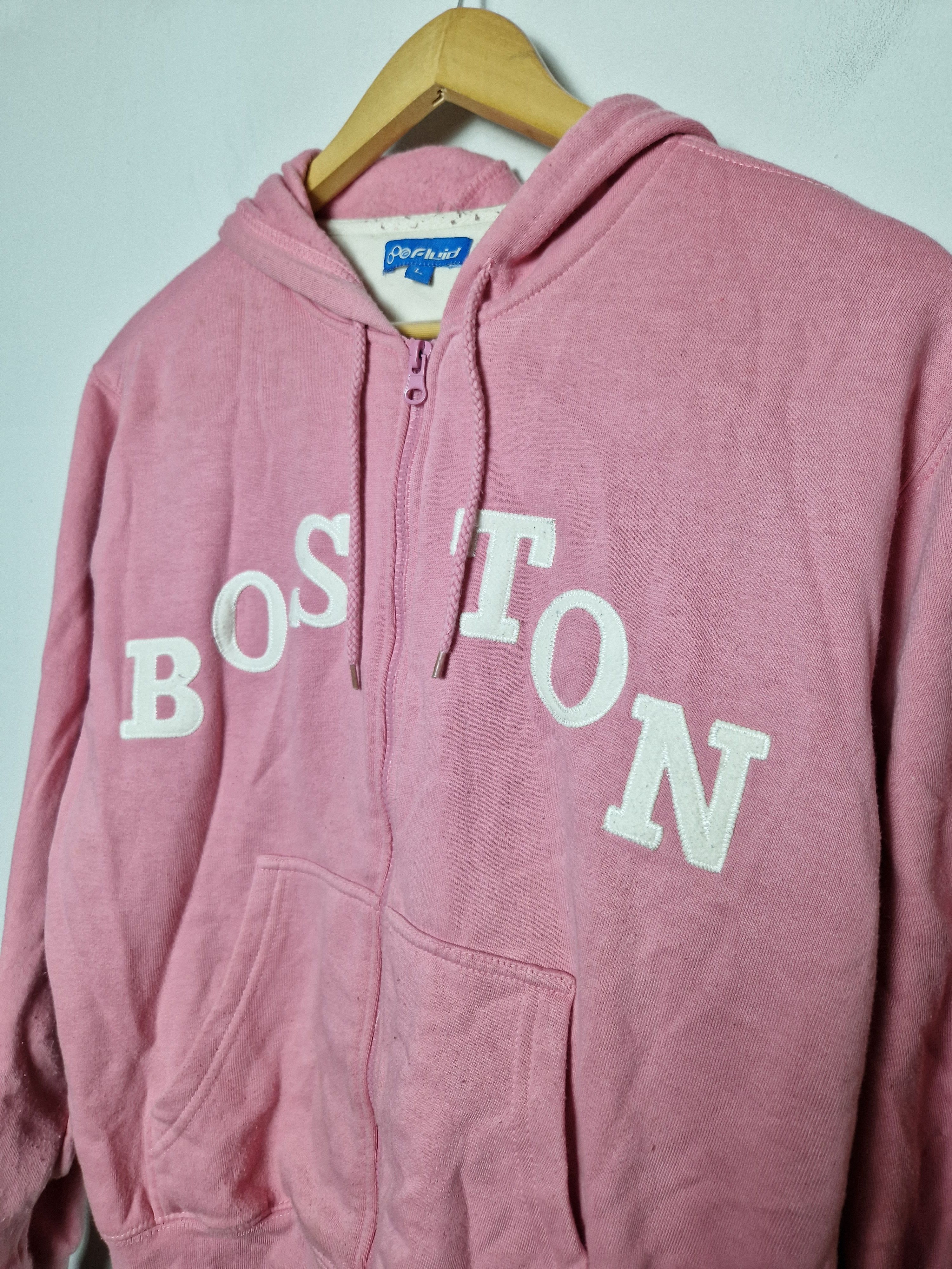 Juicy Couture × Vintage Boston vintage y2k 2000s vibe hoodie sweatshirt Size L / US 10 / IT 46 - 5 Thumbnail