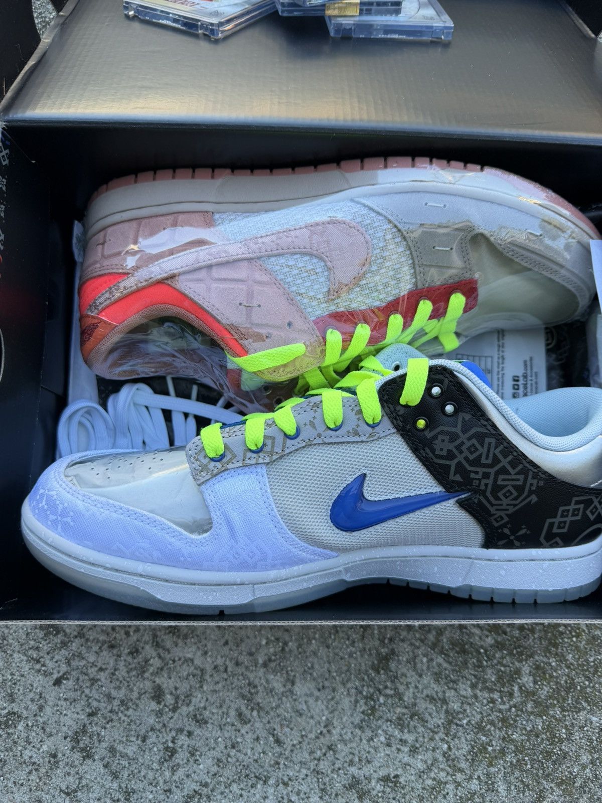 CLOT × Nike RARE Friends and Family Nike Clot What the Dunk Size US 10 / EU 43 - 7 Thumbnail