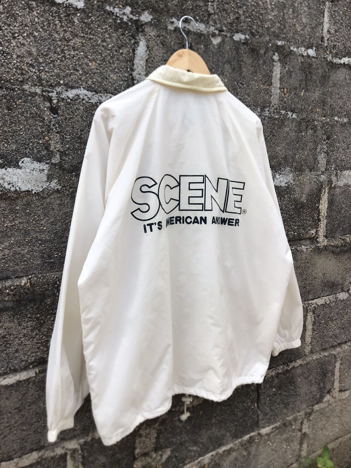 Vintage 💥Vintage America Hauan Scene Button Coach Jacket- L Size US L / EU 52-54 / 3 - 11 Thumbnail