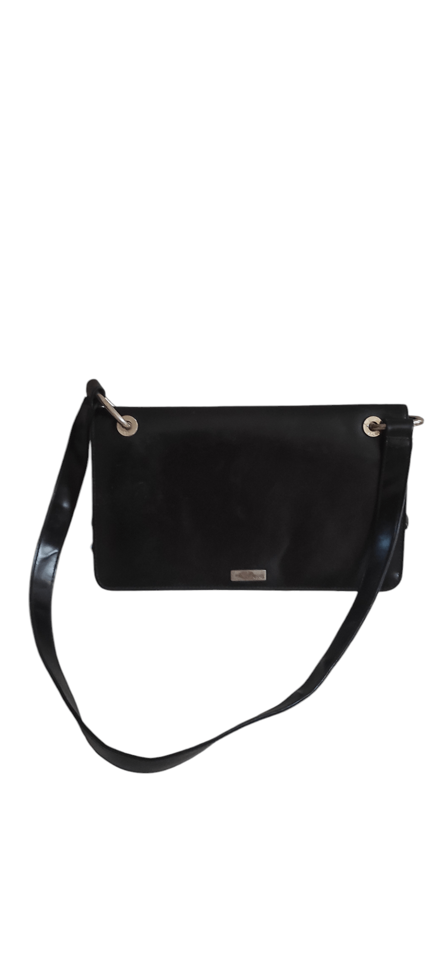 Leather × PICARD Vintage Picard Genuine Leather Women's Black Shoulder Bag Size ONE SIZE - 2 Thumbnail
