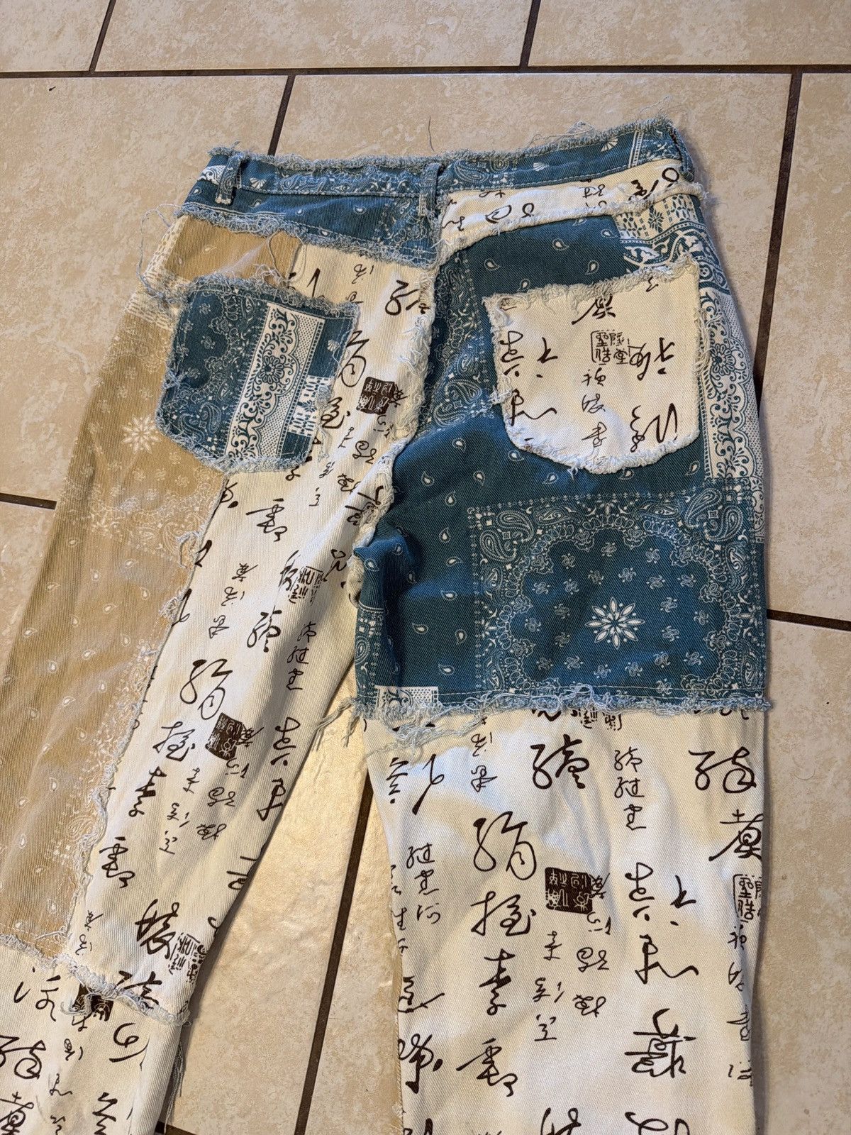 Shein Vintage Shein Custom Japan Jeans Avant Garde Size US 32 / EU 48 - 6 Thumbnail