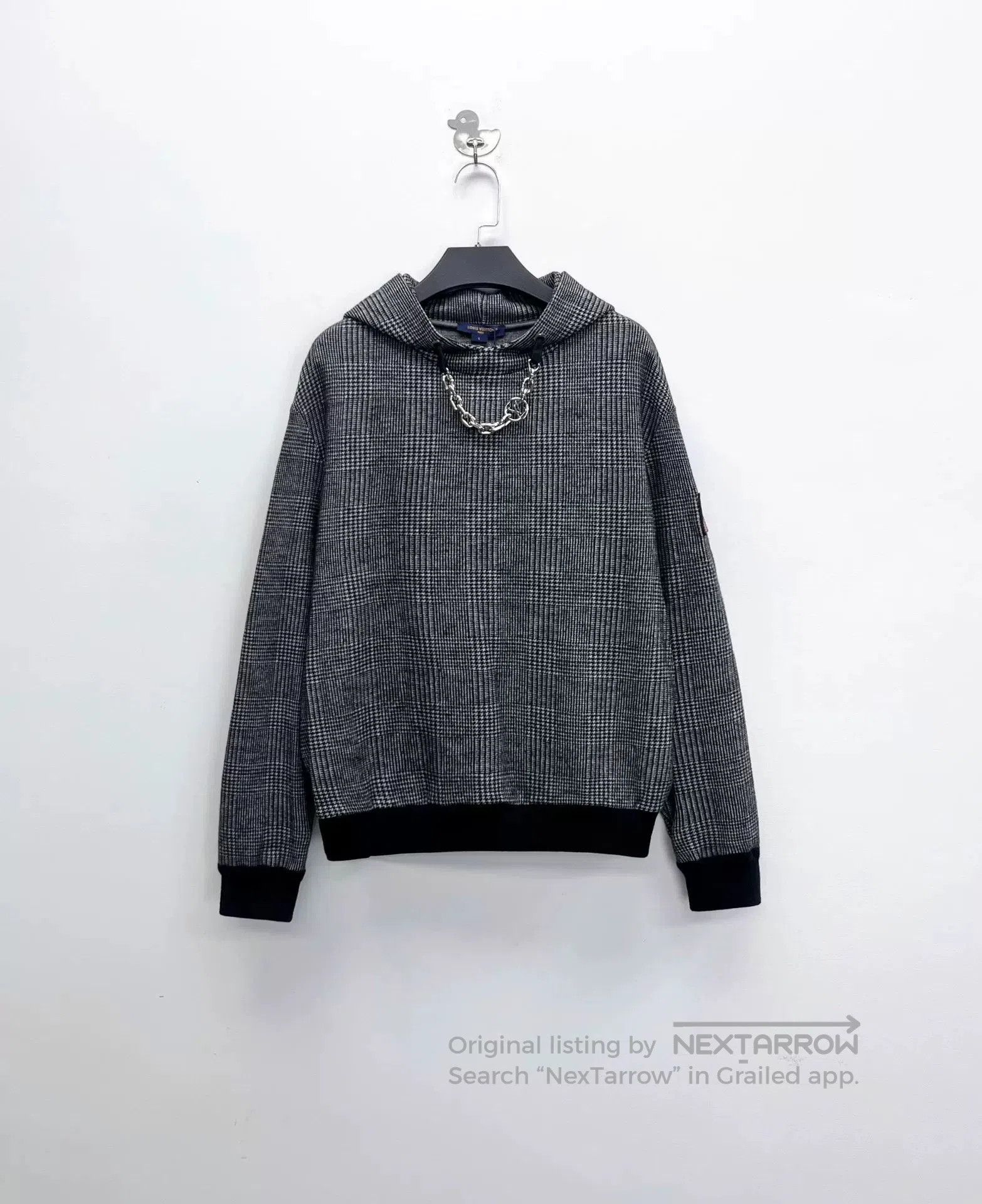 Louis Vuitton Louis Vuitton New America's Cup Check Wool Hoodie. Size US L / EU 52-54 / 3 - 1 Thumbnail