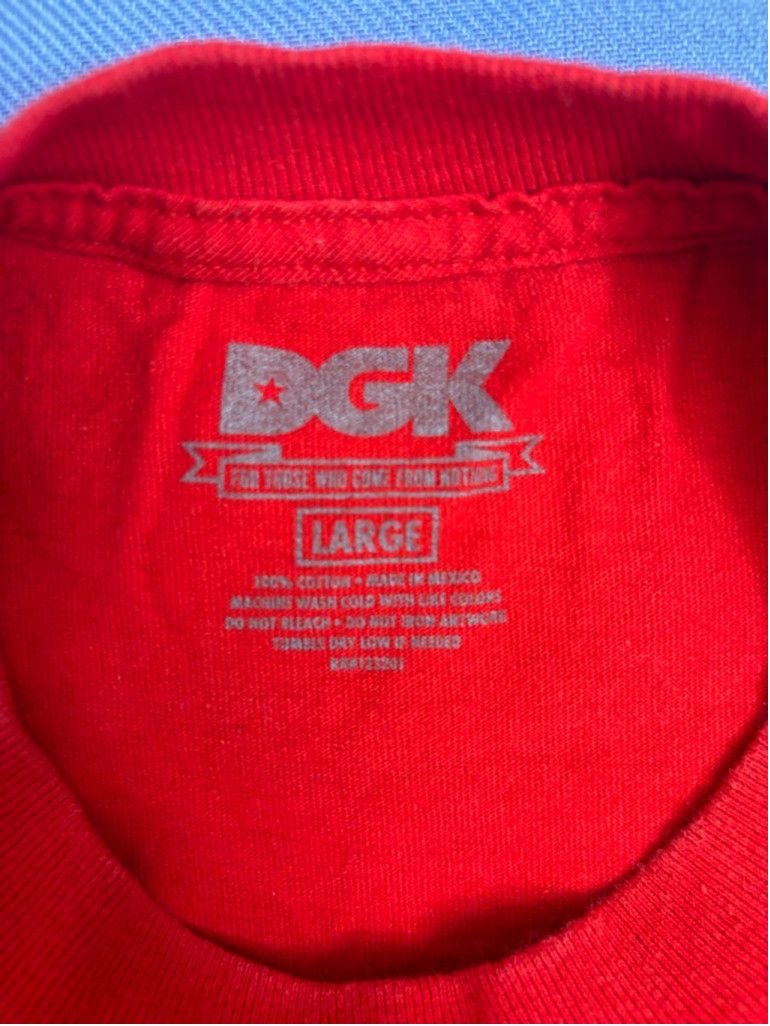 DGK Men's DGK Graphic T-shirt Size L Red Size US L / EU 52-54 / 3 - 8 Thumbnail
