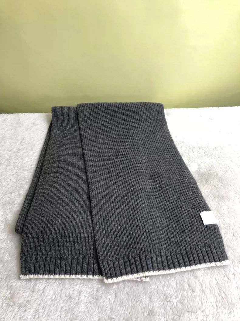 Loewe LOEWE Gray wool scarf Size ONE SIZE - 1 Thumbnail