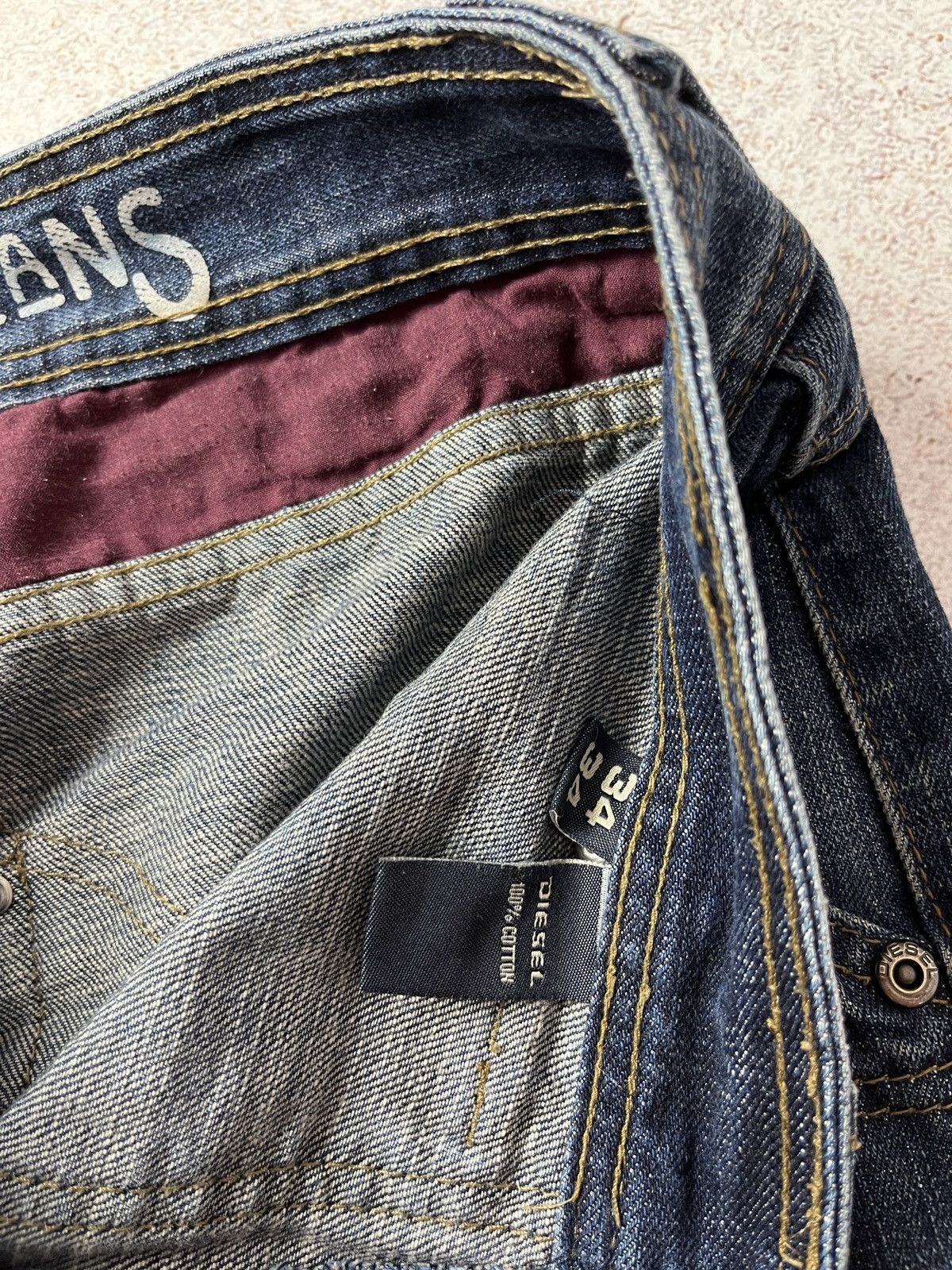 Diesel Diesel Y2K Multipocket Cargo Patchwork Denim Japanese Jeans Size US 34 / EU 50 - 7 Thumbnail