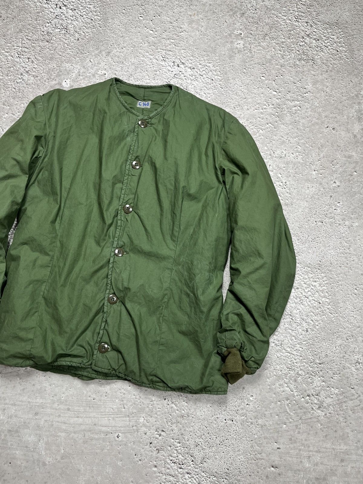 Other Swedish Army M59 Quilted Liner Jacket Green C148 1968 Size US S / EU 44-46 / 1 - 2 Thumbnail