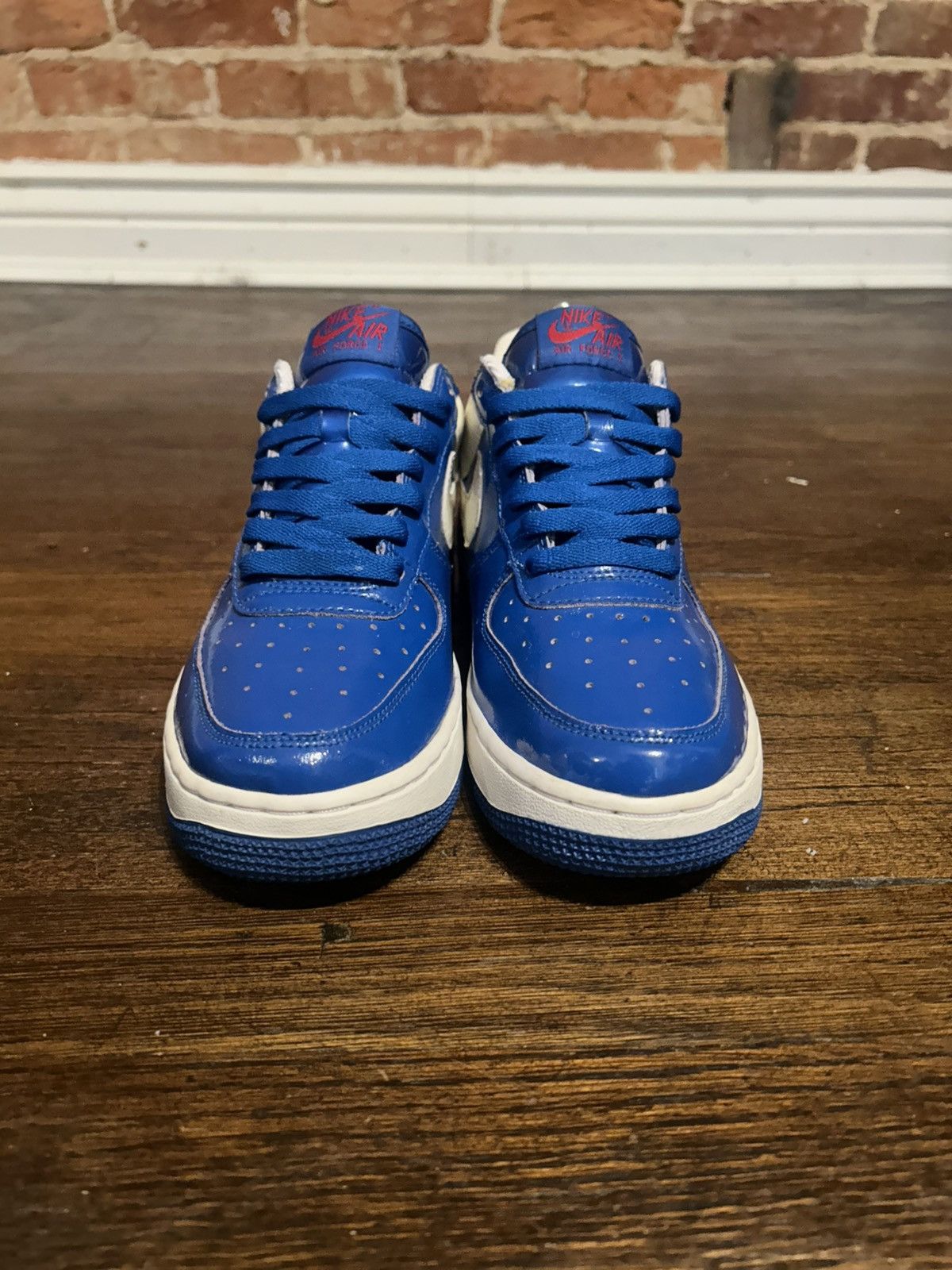 Nike Size 7 - Nike Air Force 1 Sheed Low Blue Jay Size US 7 / EU 40 - 3 Thumbnail