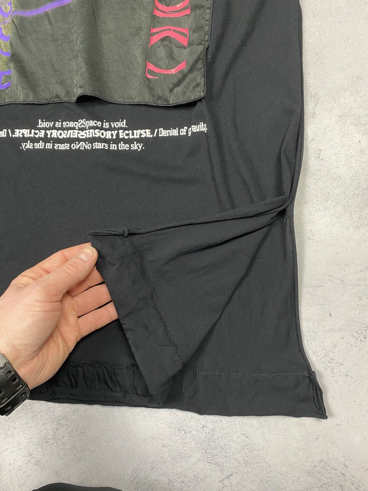 Diesel Diesel Avant Garde Urban Longline Tee Dress Graphic Panel Size S / US 4 / IT 40 - 14 Thumbnail