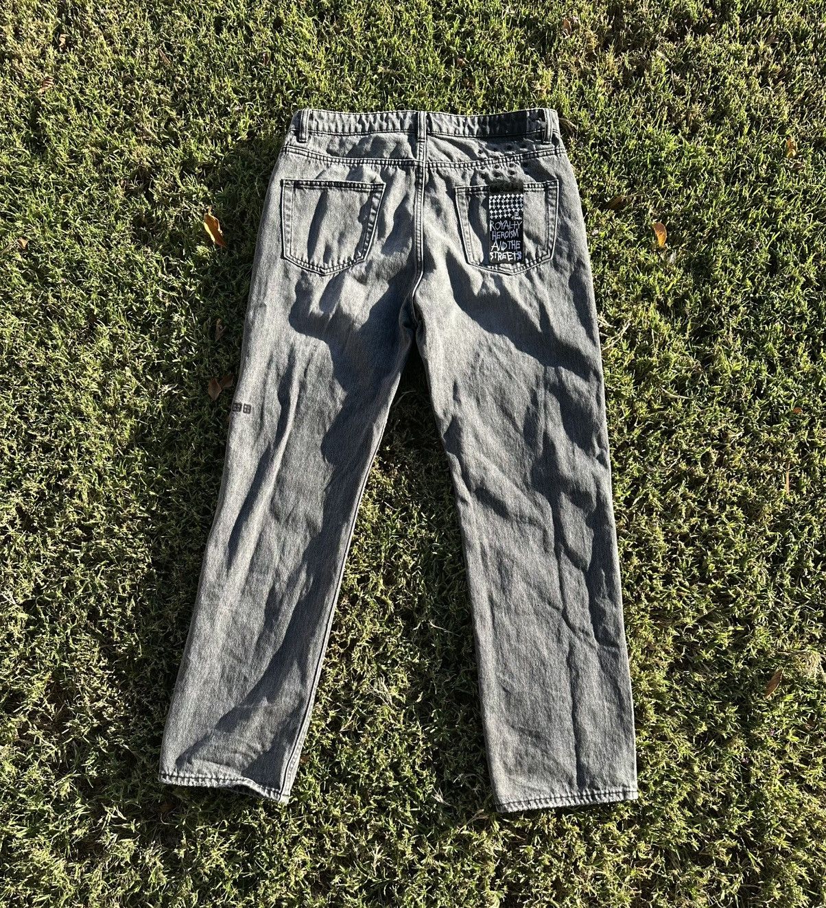 Ksubi Smoked Gray Straight Leg Ksubi Jeans Size US 33 - 7 Thumbnail