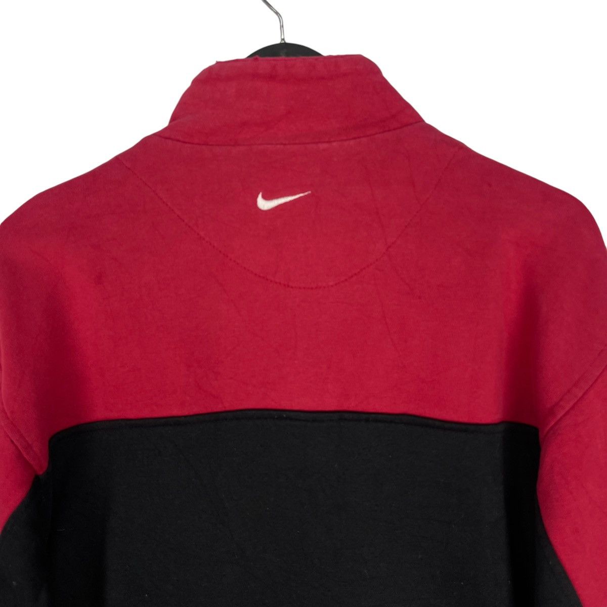 Nike × Vintage Vintage Nike Embroidered Botton Up Sweatshirt Turtleneck Size US S / EU 44-46 / 1 - 9 Thumbnail