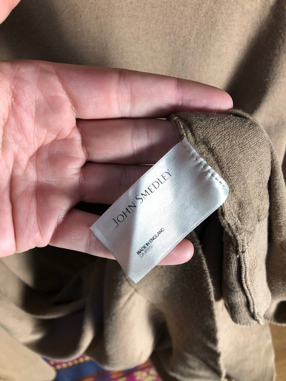 John Smedley × Vintage VERY RARE JOHN SMEDLEY WOOL SWEATER ENGLAND STYLE DELUX 90s Size US XL / EU 56 / 4 - 4 Thumbnail