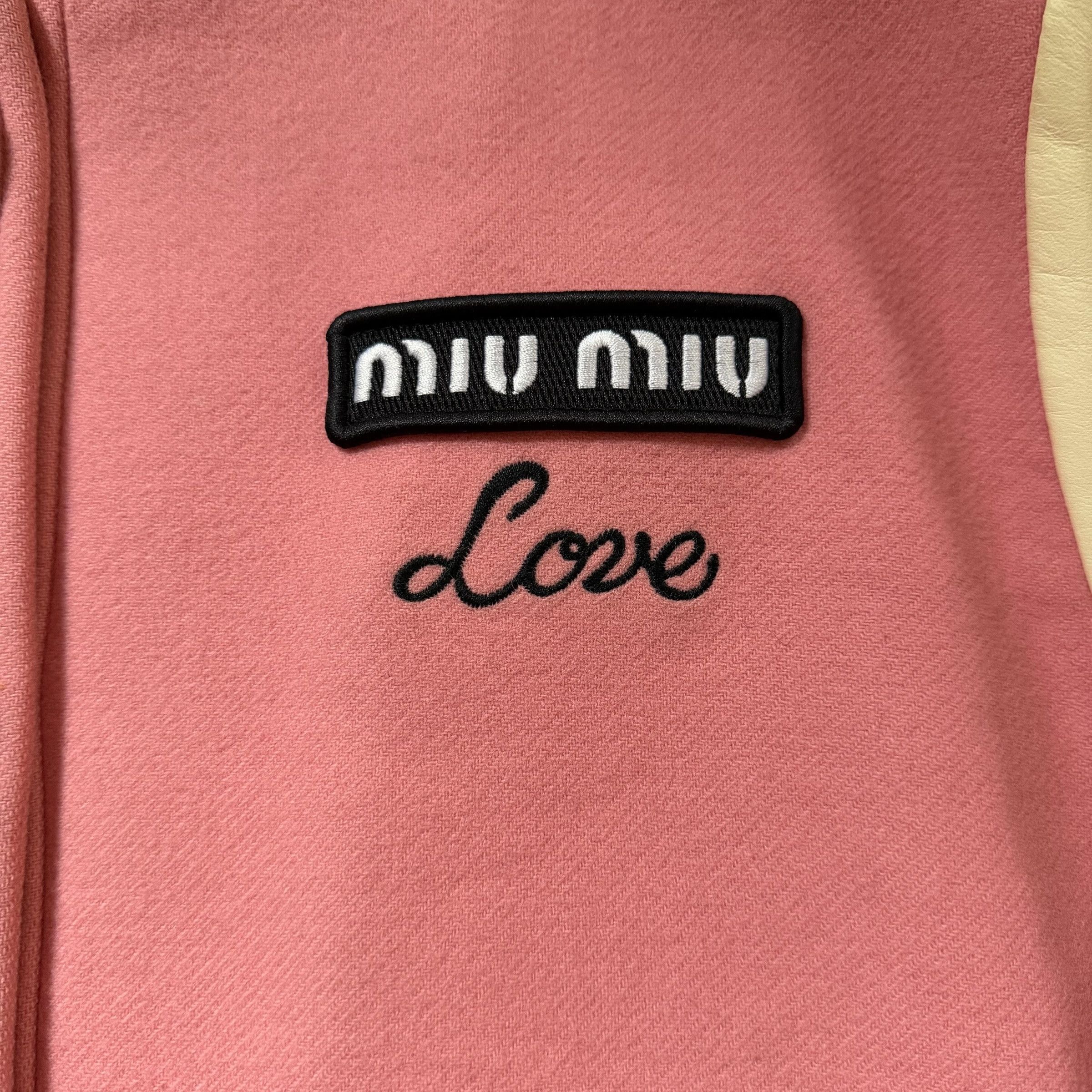 Miu Miu MIU MIU VARSITY JACKET Size M / US 6-8 / IT 42-44 - 5 Thumbnail
