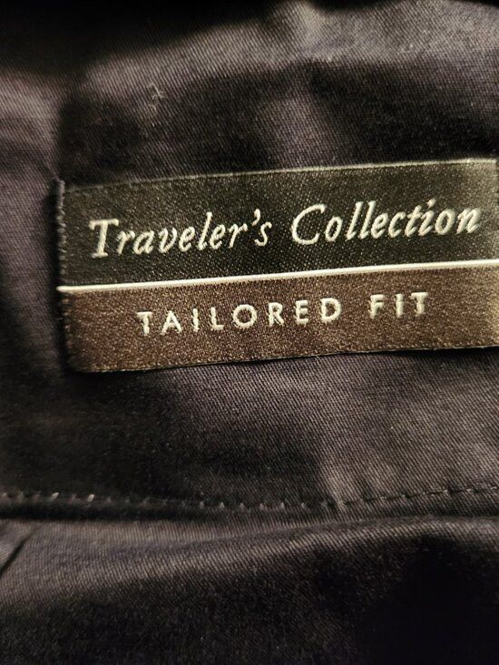 Jos. A. Bank Jos.a.bank men's gray 100%wool dress pants size: 38/32 Size 38R - 5 Thumbnail