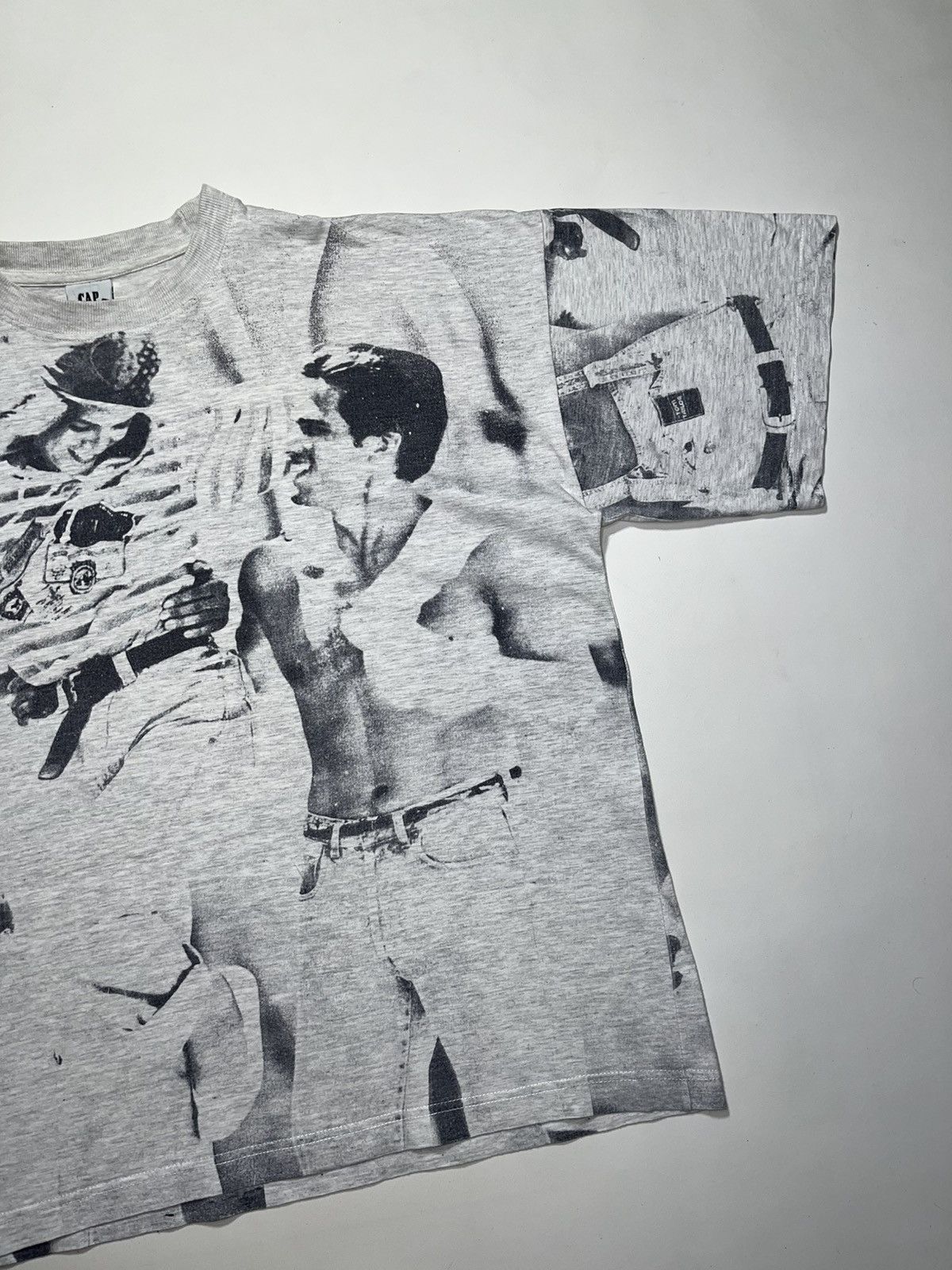 Vintage Vintage couple fullprint boxy fit tee mosquito head style Size US XL / EU 56 / 4 - 9 Thumbnail