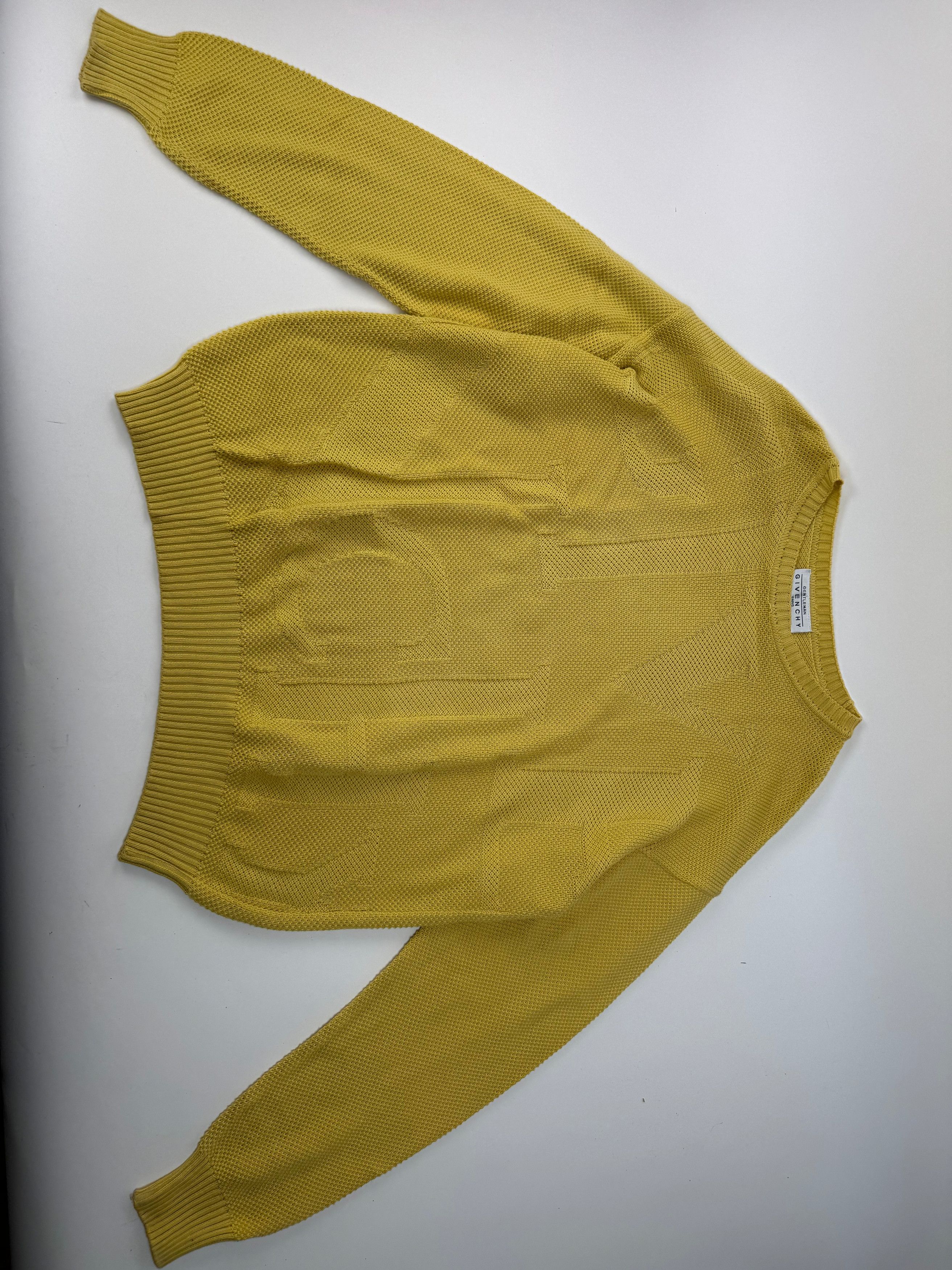 Givenchy Vintage Sweater M/L yellow Size M / US 6-8 / IT 42-44 - 1 Thumbnail