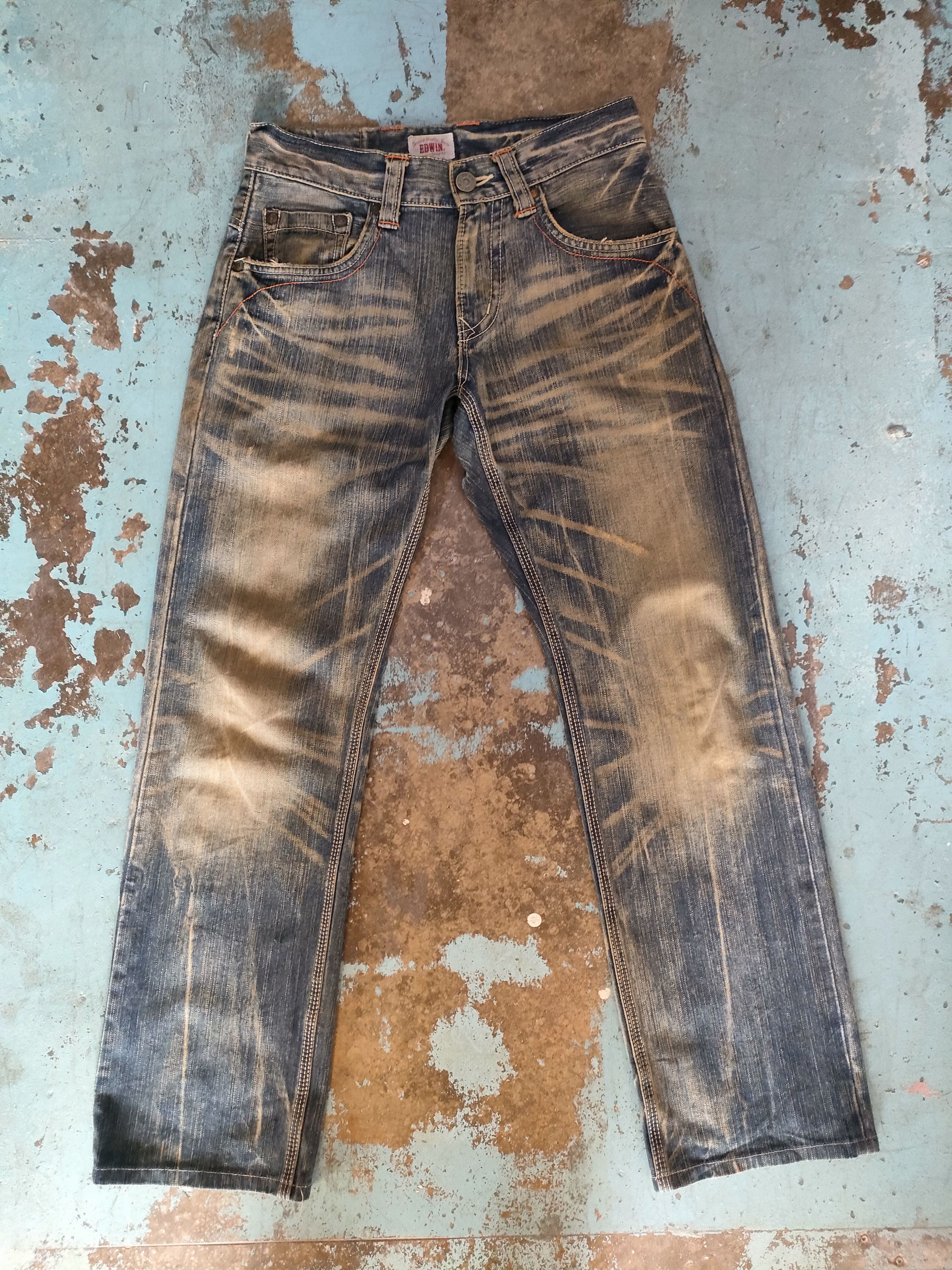 Edwin × If Six Was Nine Flare 🔥🔥 Edwin 424 Xlusive Jeans Size US 31 - 1 Thumbnail