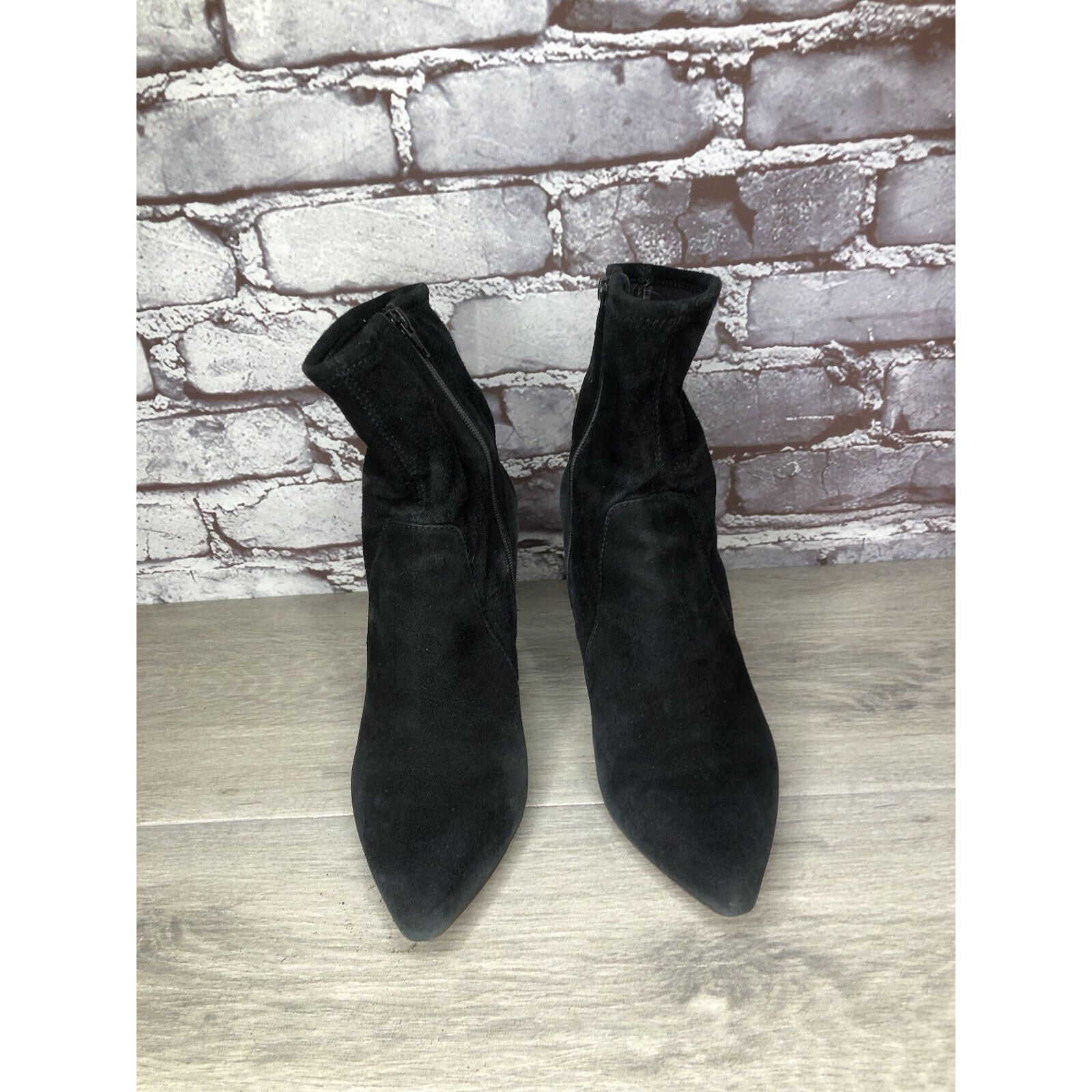 Loeffler Randall Loeffler Randall Isla Black Suede Leather Ankle Booties Boot Size US 7 / IT 37 - 12 Thumbnail