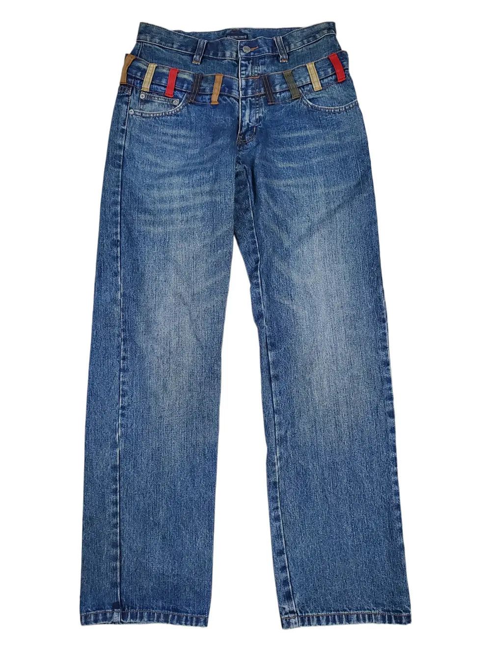 Japanese Brand × Vintage 🔥Vintage Jeans Japan Double Waist Amore Puro Size US 32 / EU 48 - 1 Thumbnail