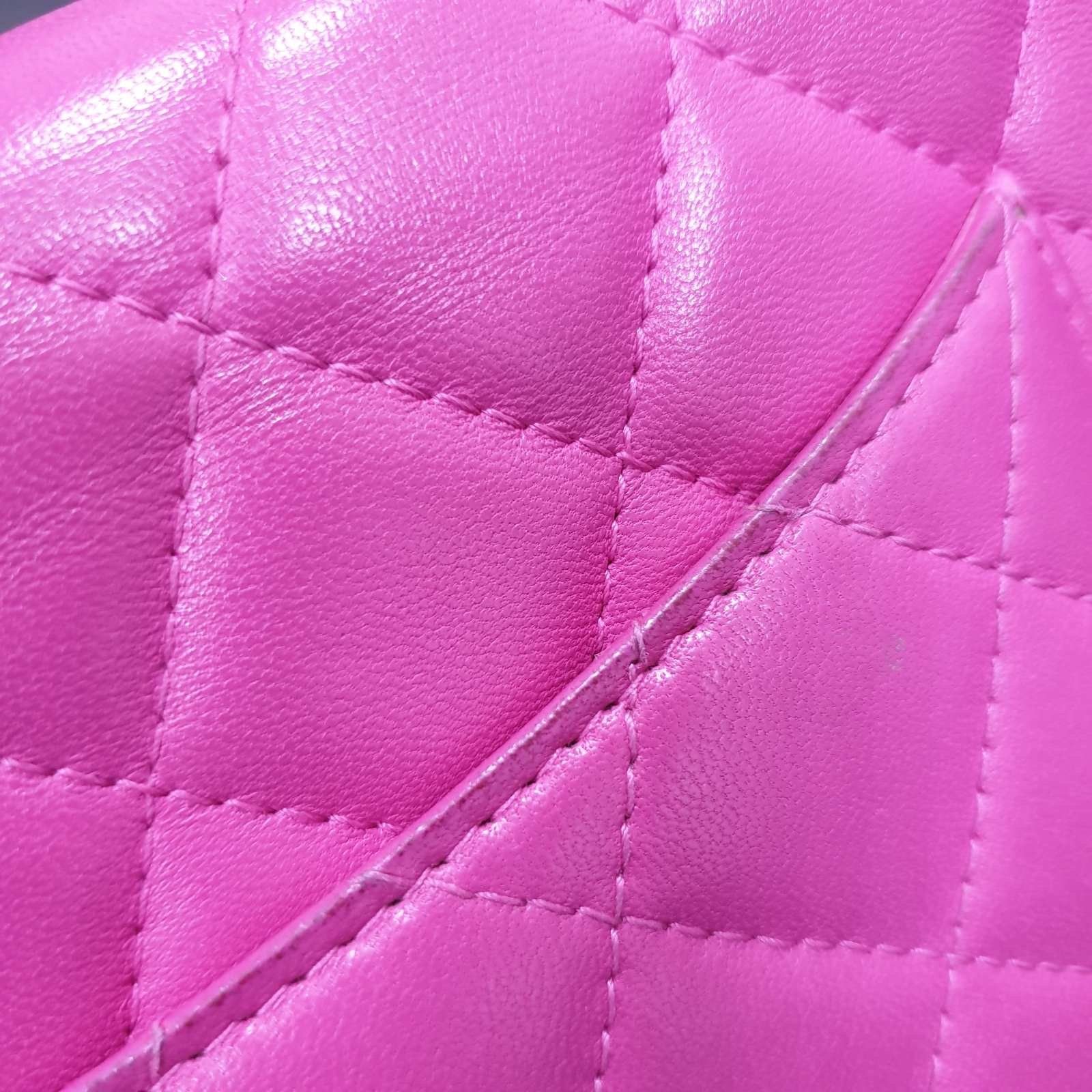 Chanel Chanel Wallet On Chain Pink Leather Size ONE SIZE - 7 Thumbnail