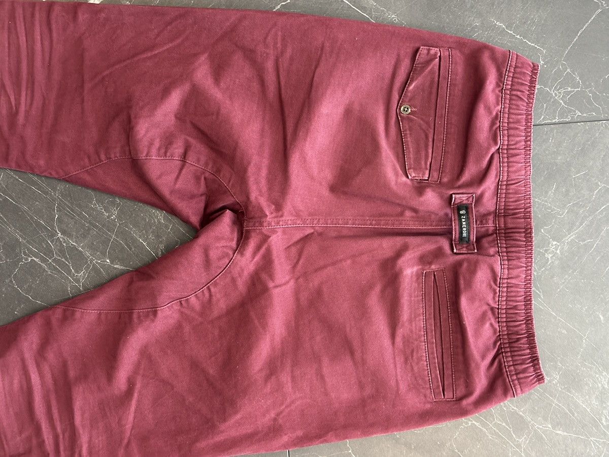 Zanerobe Zanerobe Sureshot Jogger Burgundy Size US 30 / EU 46 - 6 Thumbnail