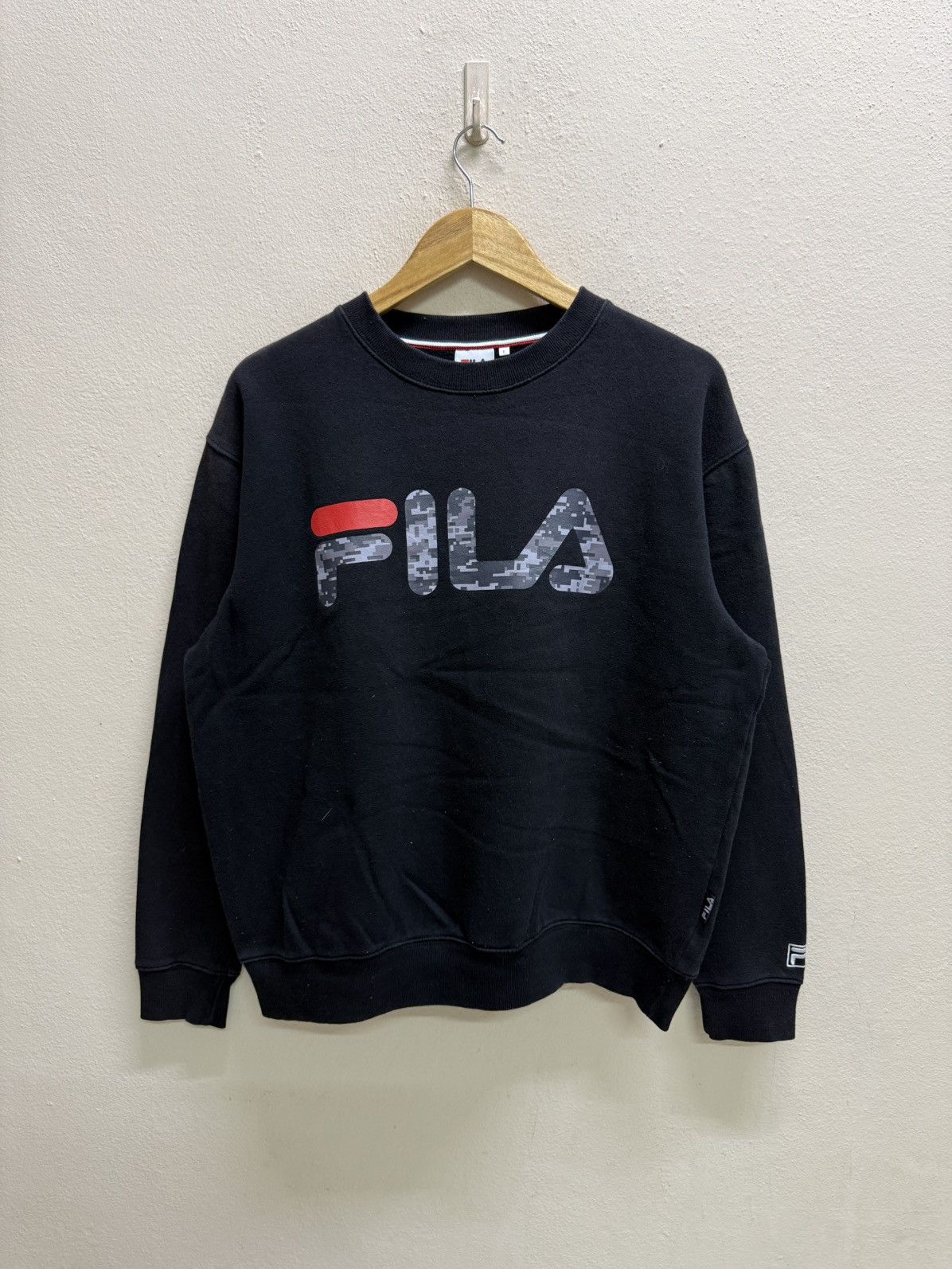 Fila Fila Biglogo Camo Logo Sweatshirt Size US L / EU 52-54 / 3 - 16 Thumbnail