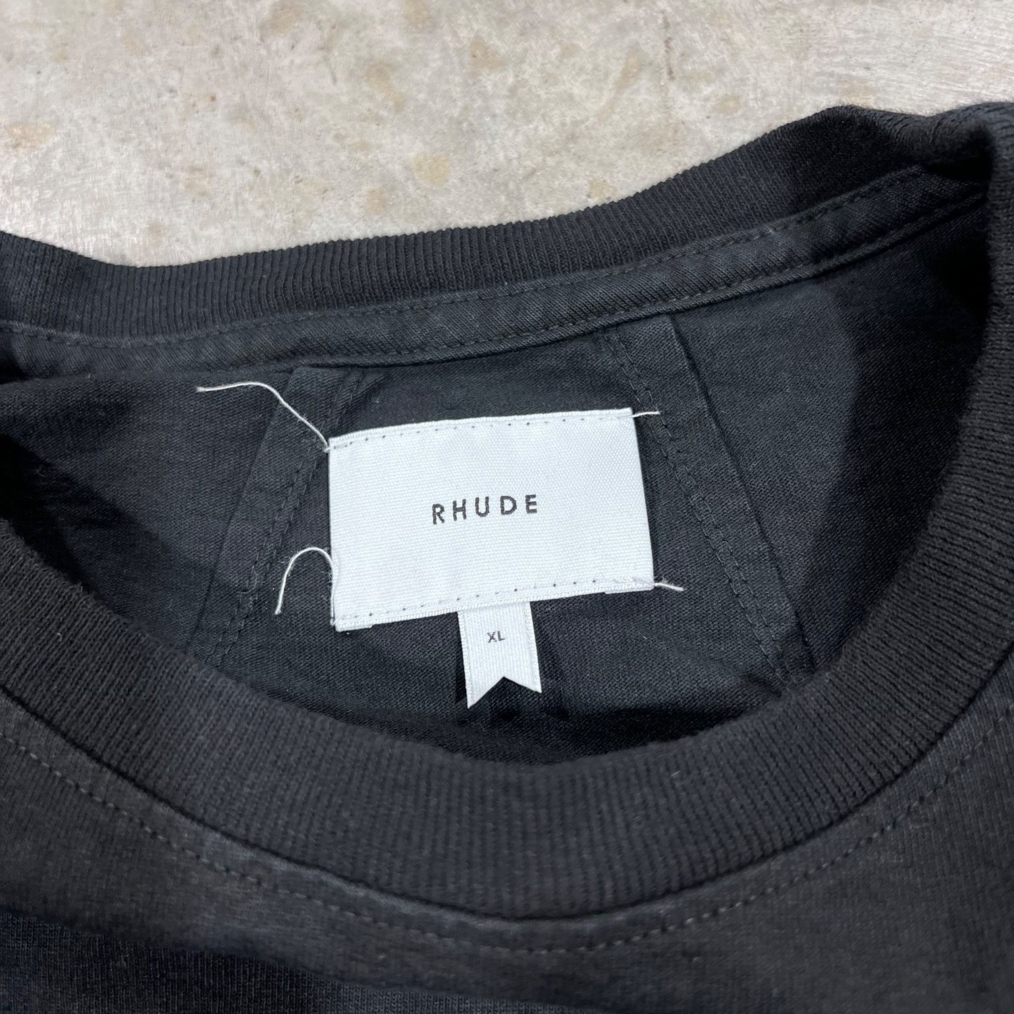 Rhude NEW RHUDE YATCHMASTER BLACK TEE SZ XL Size US XL / EU 56 / 4 - 5 Thumbnail