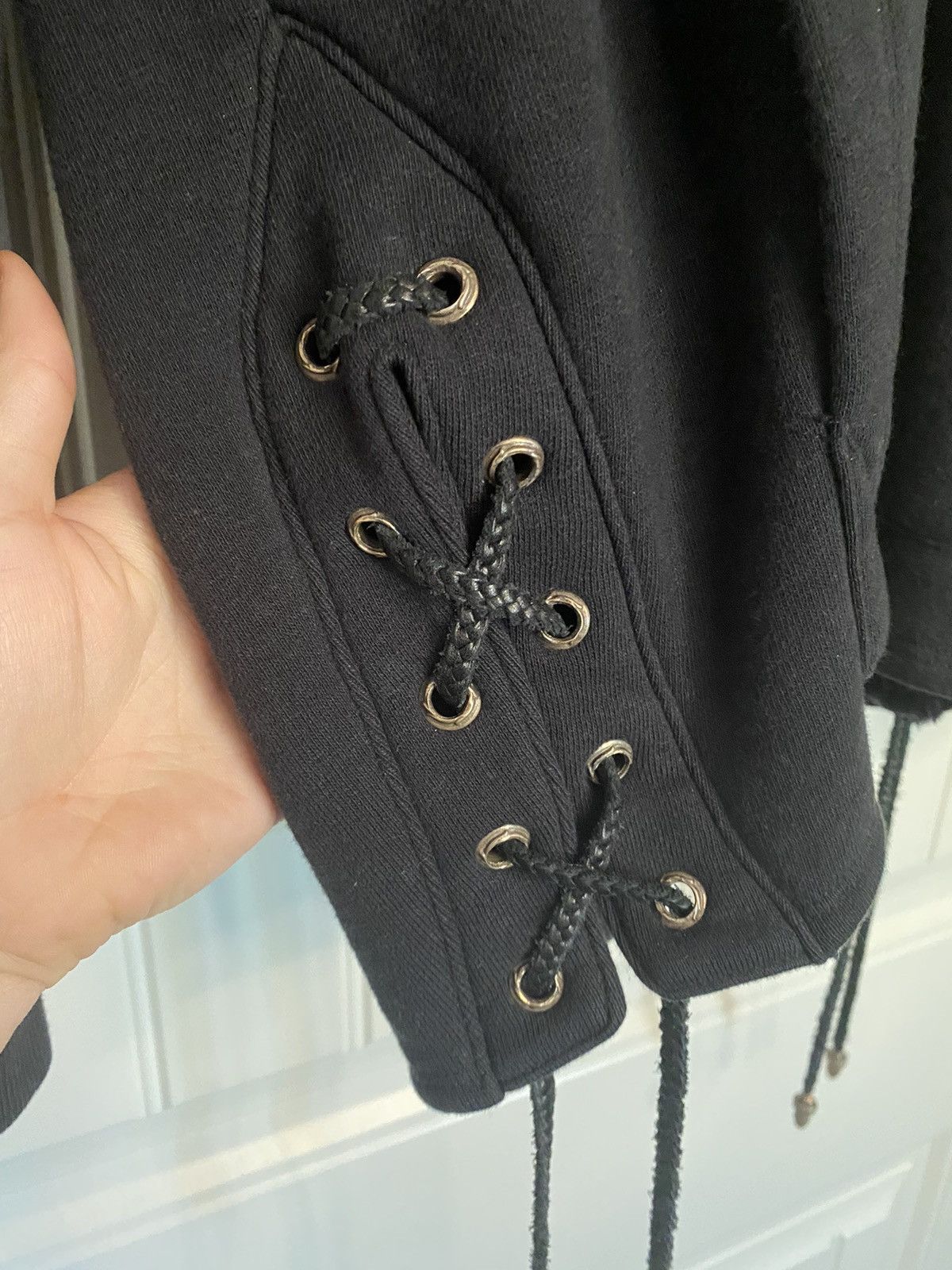 Chrome Hearts Chrome Hearts 1 of 1 Custom Order Grommet Zip Up Hoodie Size US S / EU 44-46 / 1 - 10 Thumbnail